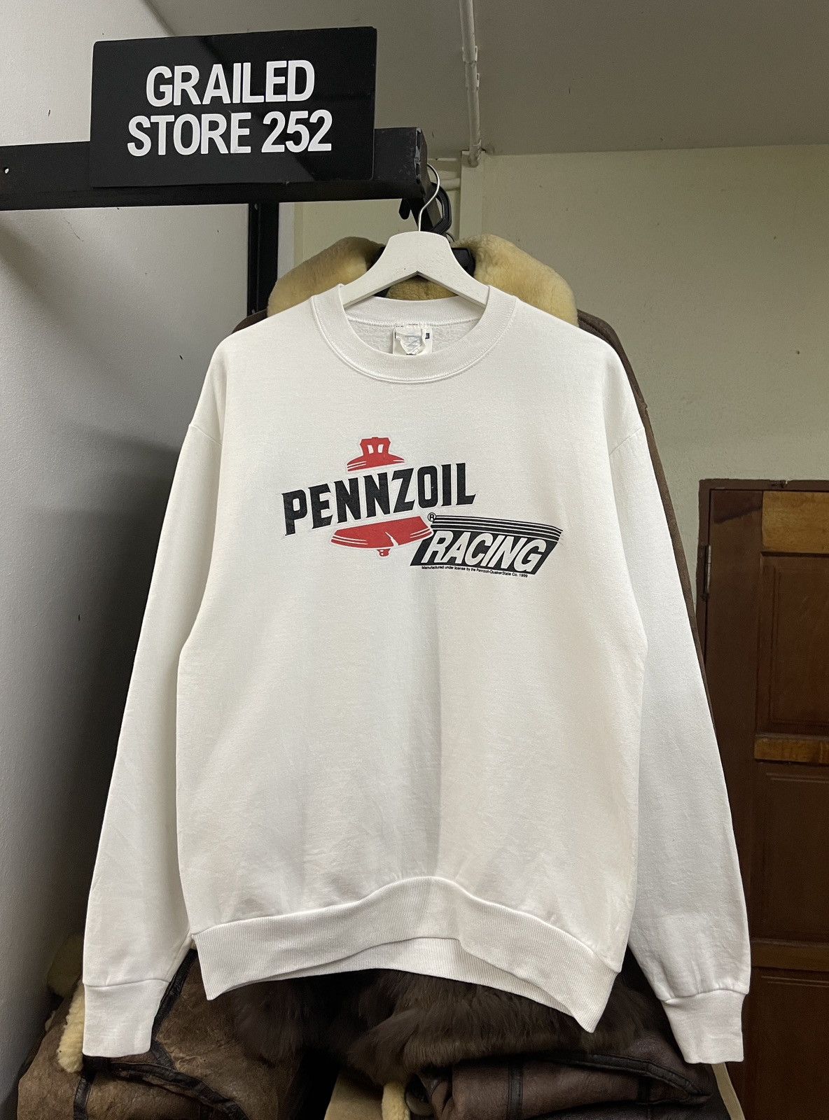 Sports Specialties RARE❗️90s Pennzoil Racing Sweatshirt Size US M / EU 48-50 / 2 - 1 Thumbnail