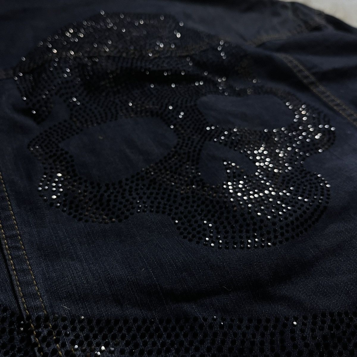 Philipp Plein Philipp Plein “Skully” Button-up Denim Shirt Size US M / EU 48-50 / 2 - 10 Thumbnail