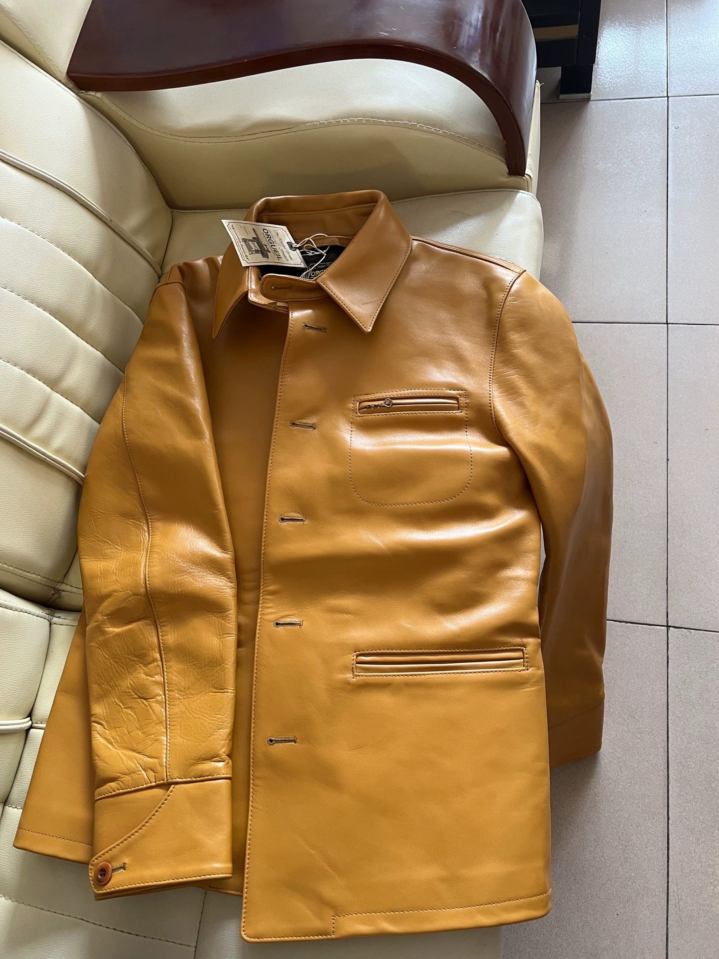 Orgueil Luxury Orgueil Car Coat in Classic Style Size US XL / EU 56 / 4 - 1 Thumbnail
