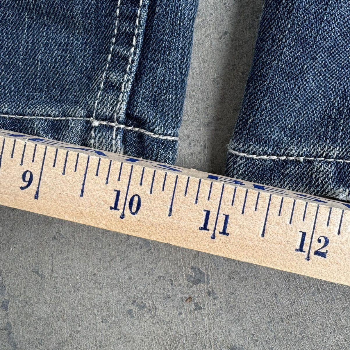 Japanese Brand × Vintage Crazy Y2K Baggy BC Jeans Washed Denim Embroidered Pockets Size US 38 / EU 54 - 10 Thumbnail