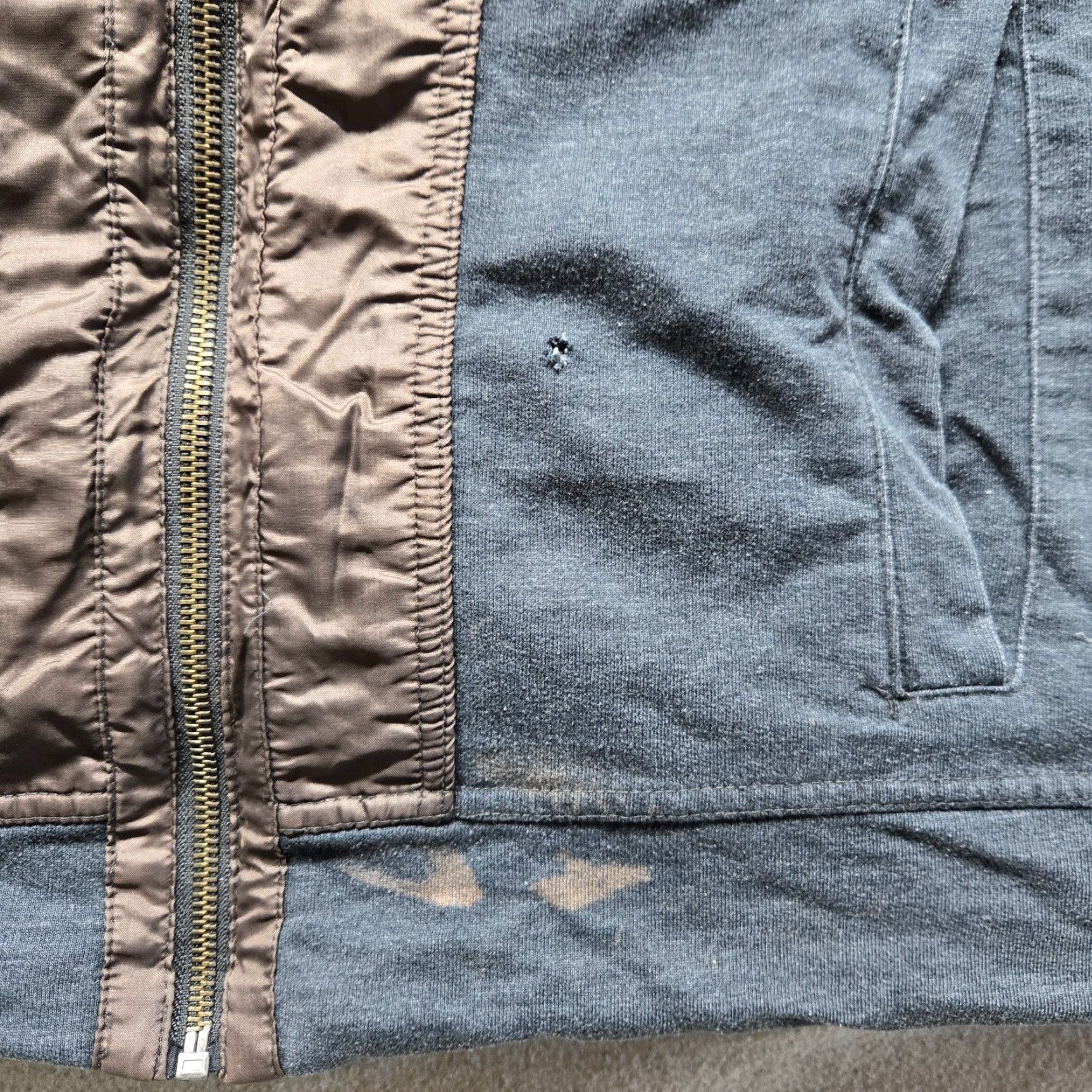 Vintage INC Blue Full Zip Coat Jacket Womens 2XL XXL Adult Size 2XL Blue Jacket Womens 2XL STD? Size XXL / US 16-18 / IT 52-54 - 4 Thumbnail