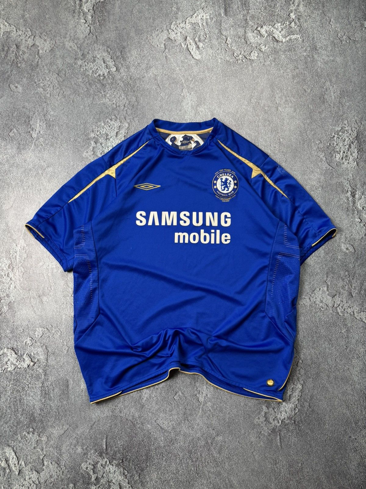 Chelsea Soccer × Umbro × Vintage Chelsea Home Soccer Jersey