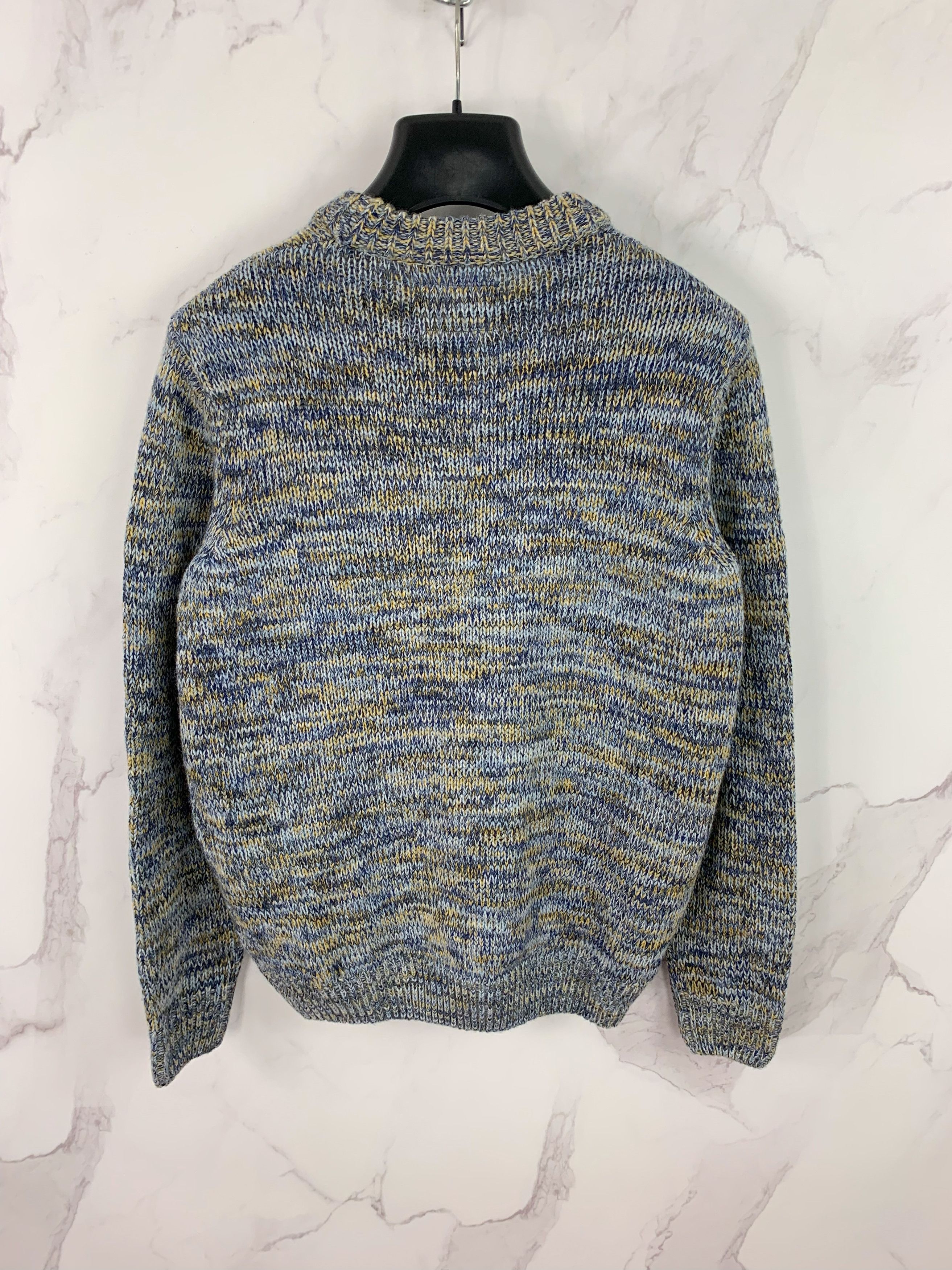 Folk Folk Crew Jumper Mens Size M Multicolor Chunky Knit Sweater Size US M / EU 48-50 / 2 - 5 Thumbnail
