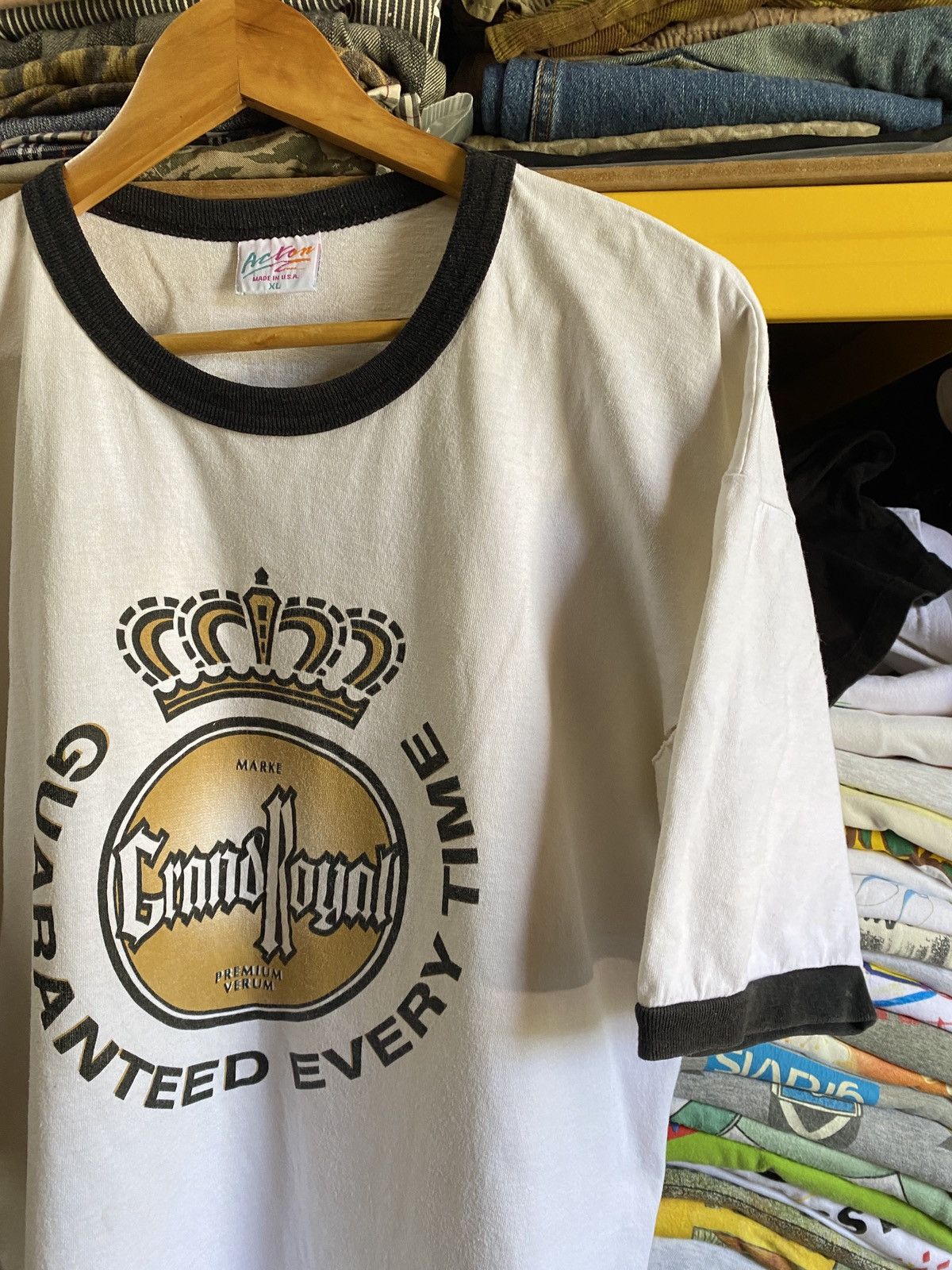 Band Tees × Rap Tees × Vintage Vintage 90s Grand Royal Beastie Boys Hip Hop Rap Ringer Size US XL / EU 56 / 4 - 3 Thumbnail