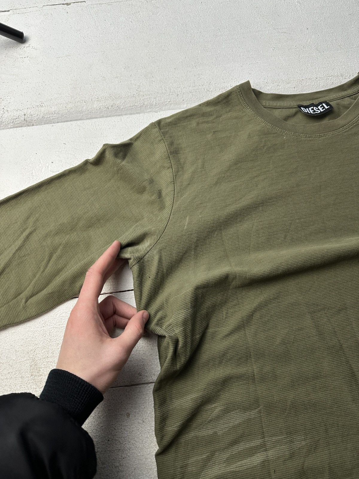 Diesel 🚨CRAZY DIESEL LONGSLEEVE Y2K WITH LOGO STAR RARE OPIUM Size US XL / EU 56 / 4 - 6 Thumbnail