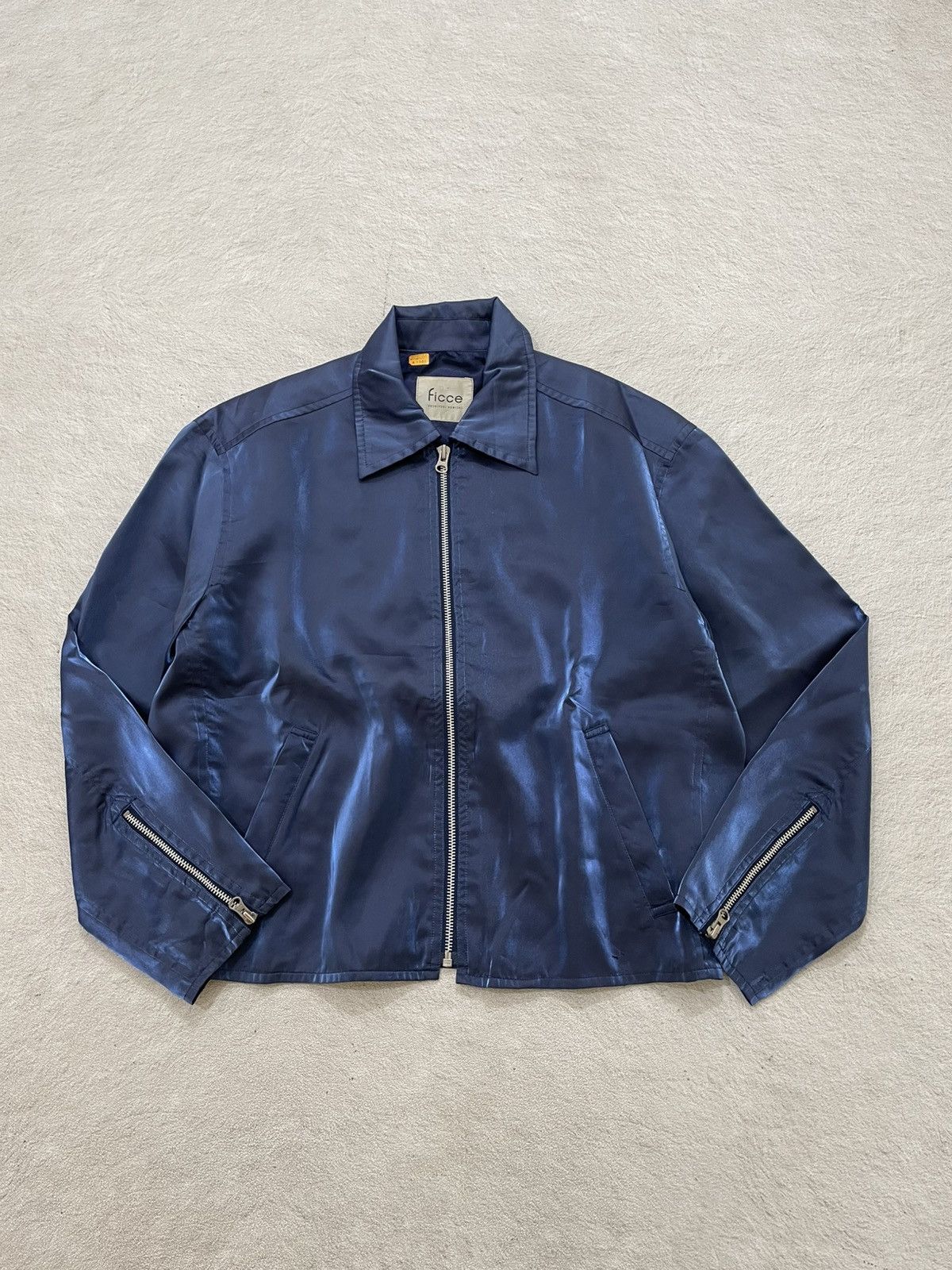 Japanese Brand 2000s Japan Ficce Uomo Archive Embroidered Dragon Jacket Y2K Size US XL / EU 56 / 4 - 2 Thumbnail