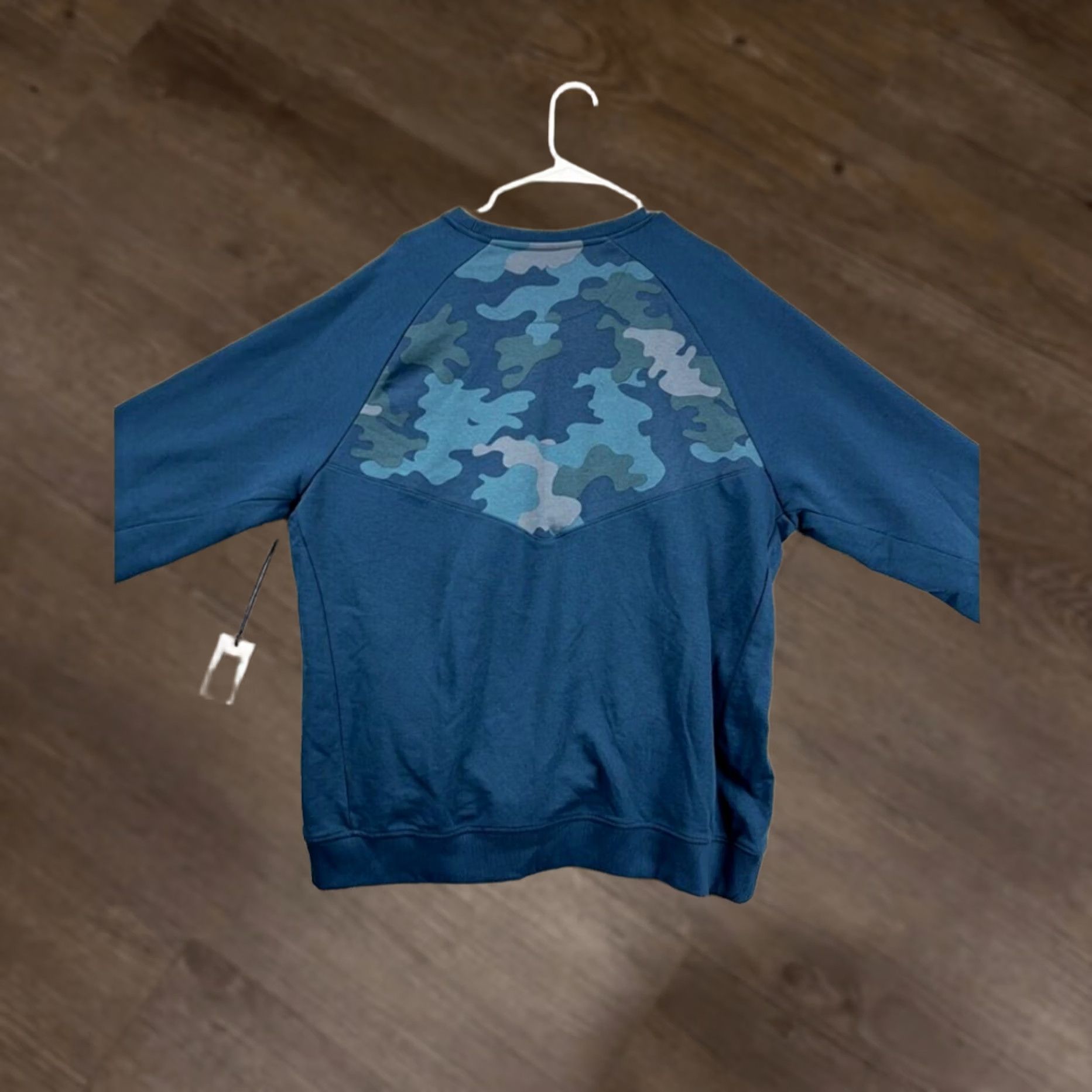 Fila FILA Sweater Men 2XL Reza Blue Camouflage Graphic Print Crew Neck Sweatshirt NEW Size US XXL / EU 58 / 5 - 1 Thumbnail