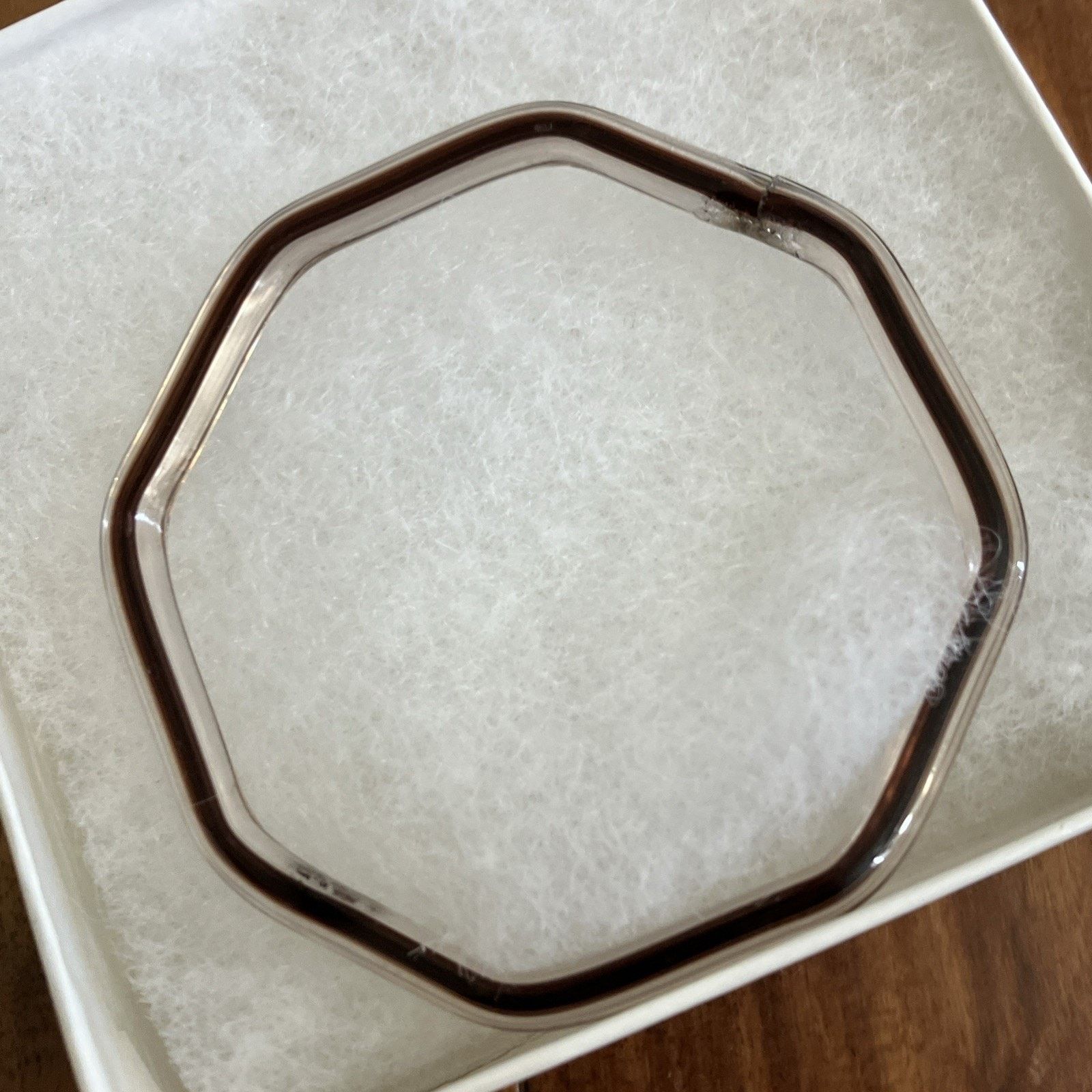 Handmade Vtg Murano Style Glass Bangles Bracelet Handmade Artisan 80s Size ONE SIZE - 5 Thumbnail