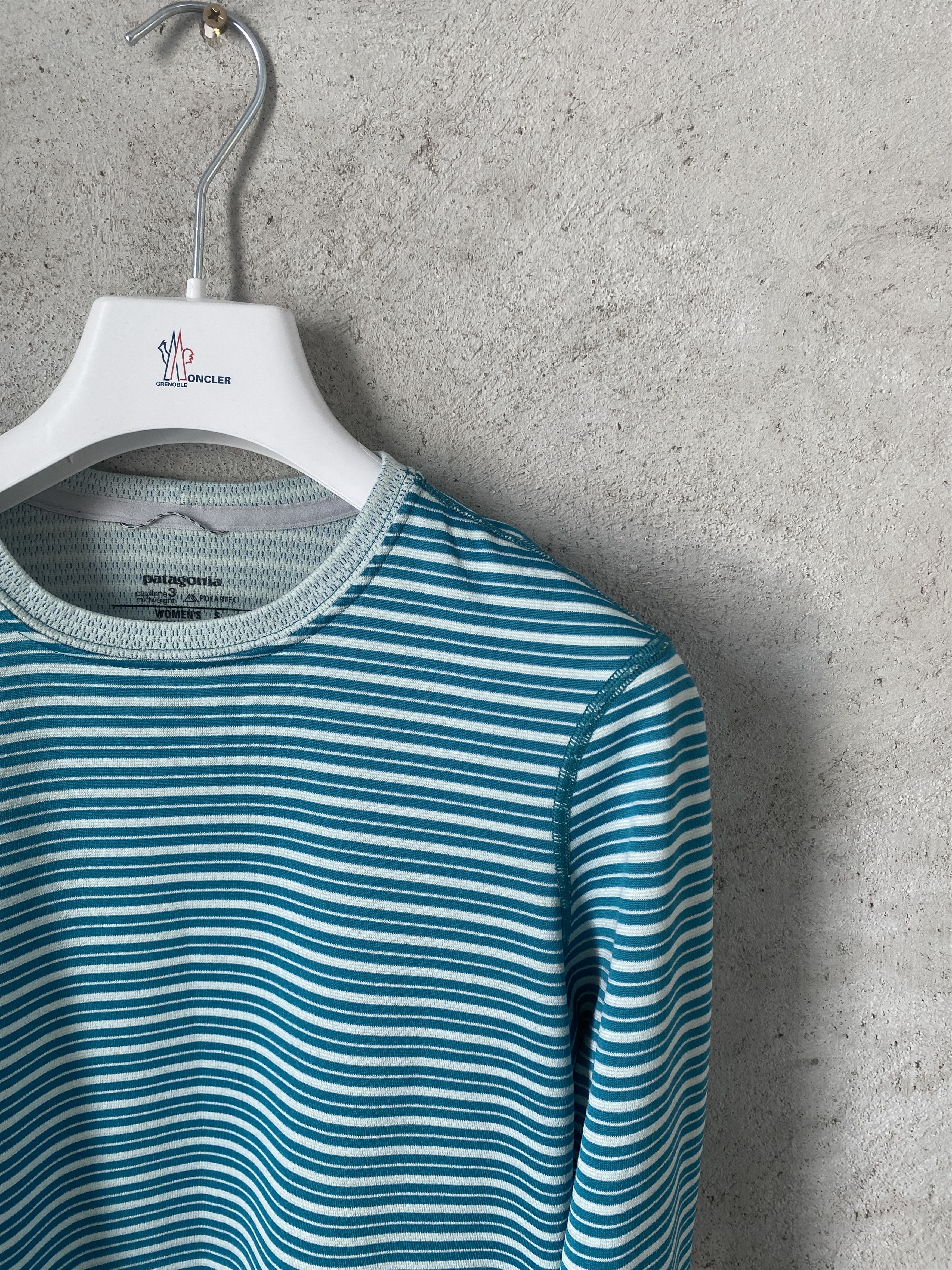 Patagonia Patagonia striped long sleeve t-shirt tee outdoor Size S / US 4 / IT 40 - 2 Thumbnail