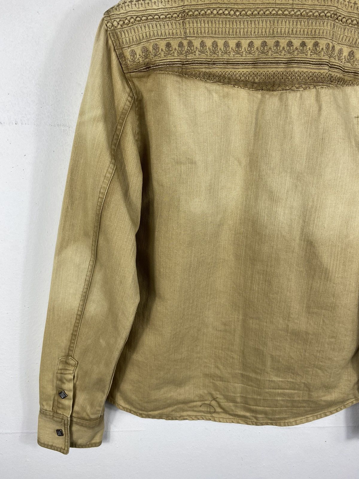 semanticdesign Semantic Design Button Denim Jacket Western Style Size L / US 10 / IT 46 - 9 Thumbnail