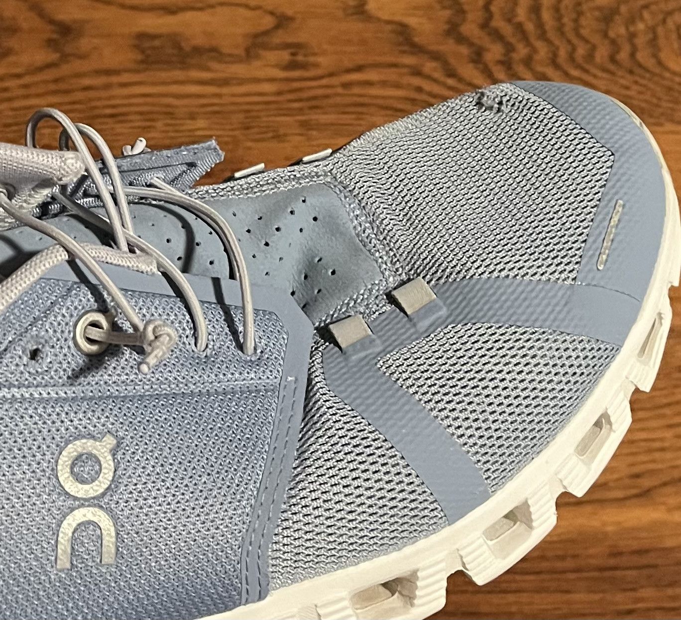Other On Cloud 5 Running Shoes Blue White Size US 13 / EU 46 - 8 Thumbnail