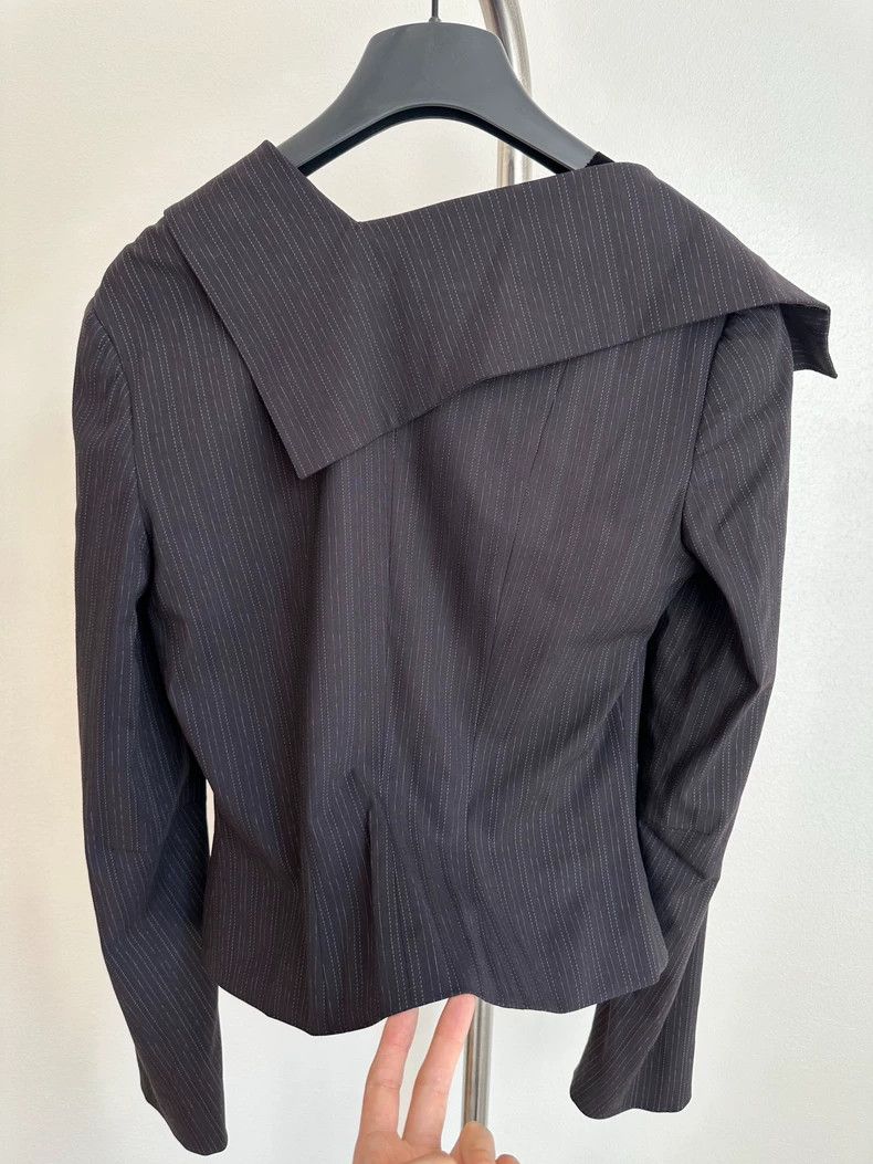 Vivienne Westwood Vivienne Westwood Retro dark checkered striped distorted s Size S / US 4 / IT 40 - 5 Thumbnail