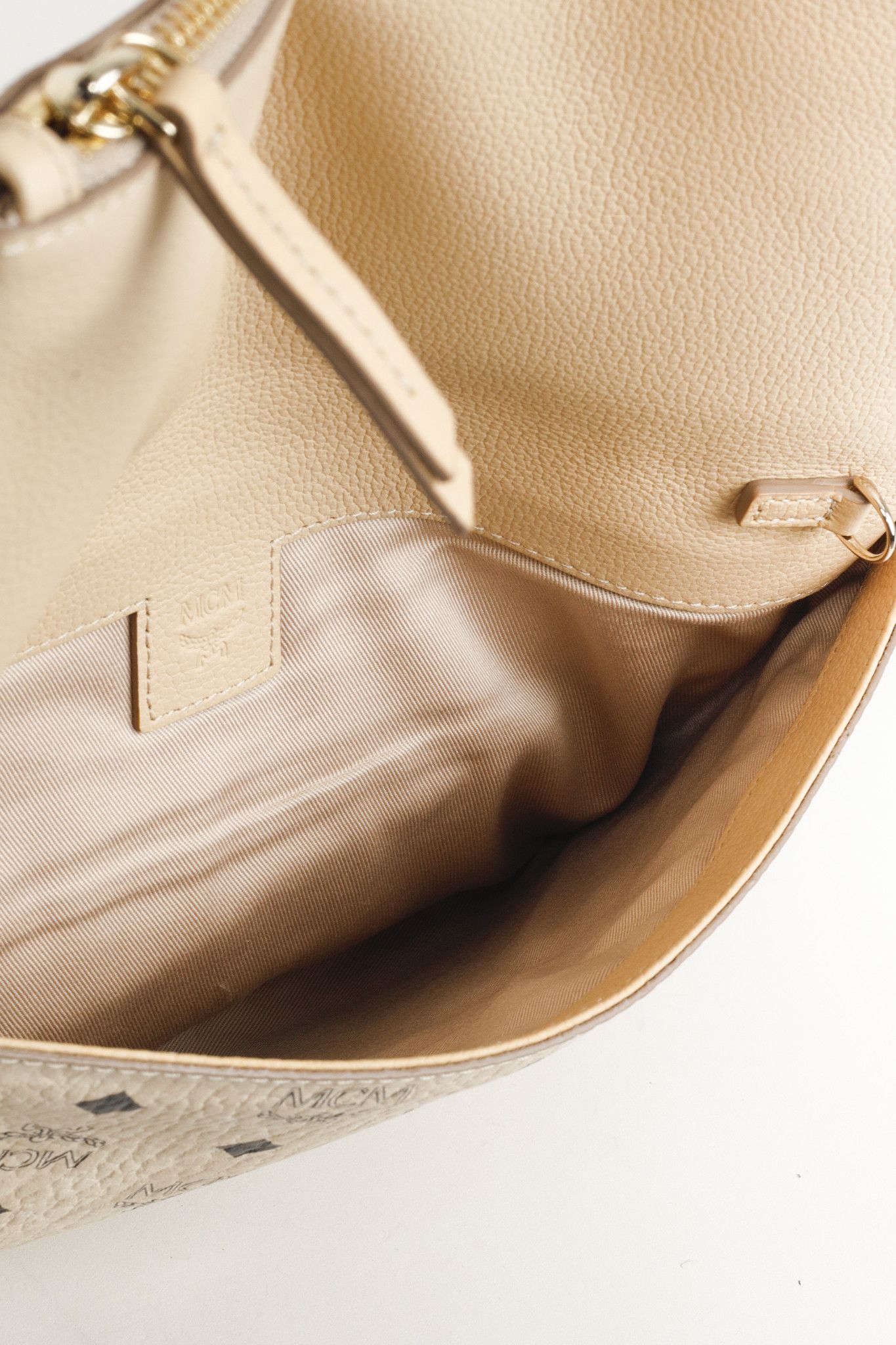 MCM MCM Corina Leather & Visetos Foldover Crossbody Clutch Size ONE SIZE - 15 Thumbnail