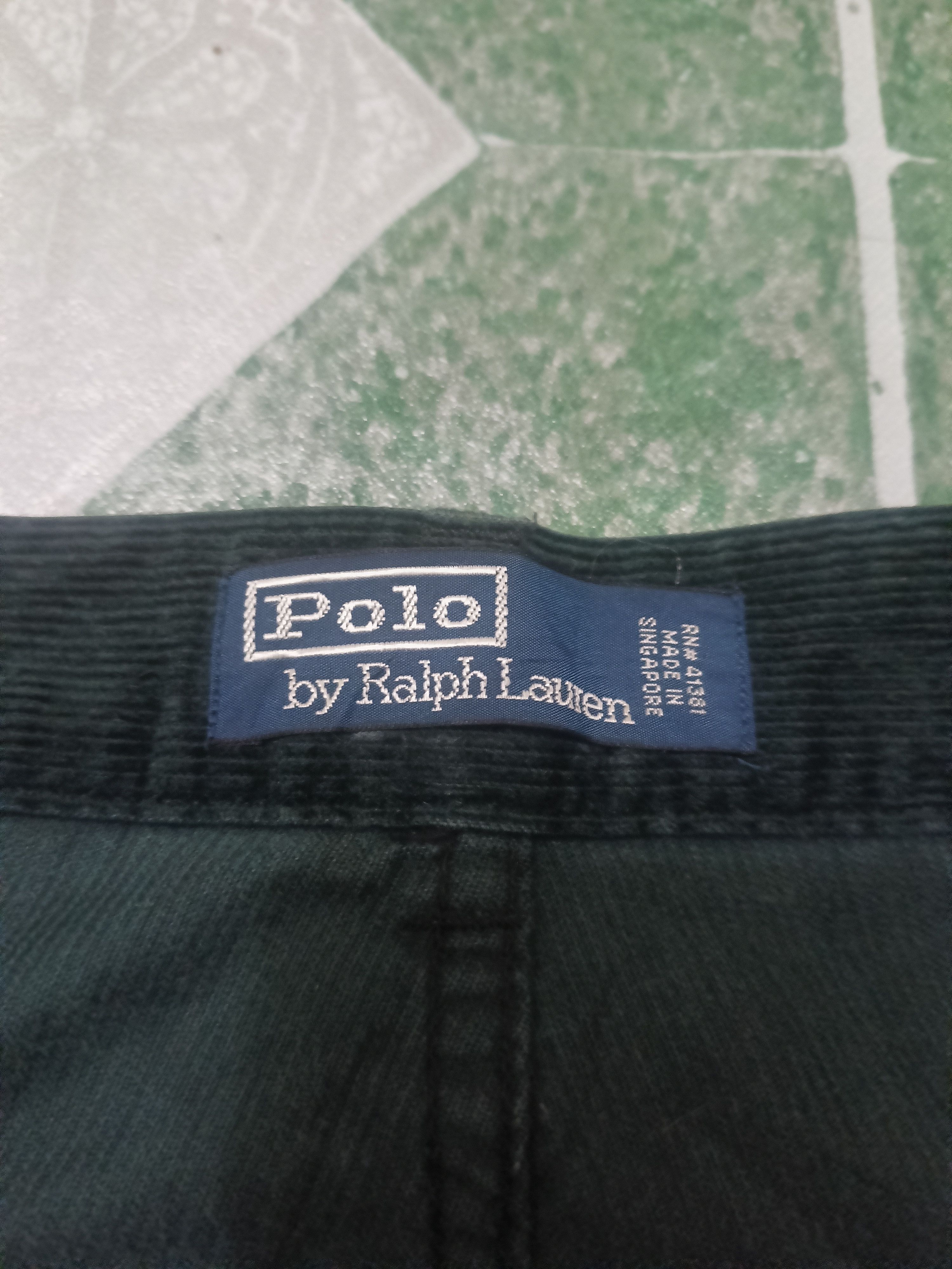 Polo Ralph Lauren Baggy Style Corduroy Polo ralph lauren workwear Pants Size US 35 - 3 Thumbnail