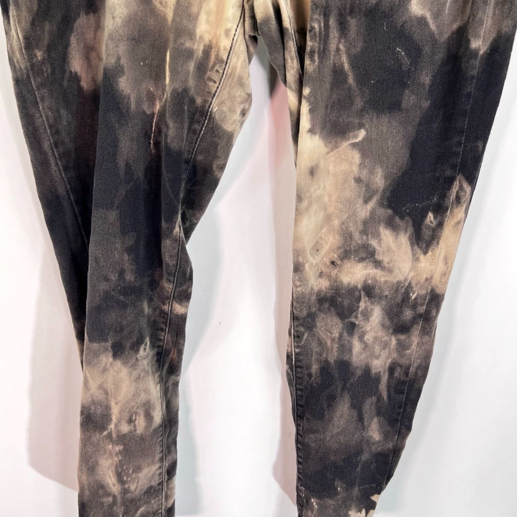 Faded Glory Faded Glory Tie Dye Pants Siz 10P Black Brown Size 32" / US 10 / IT 46 - 3 Thumbnail