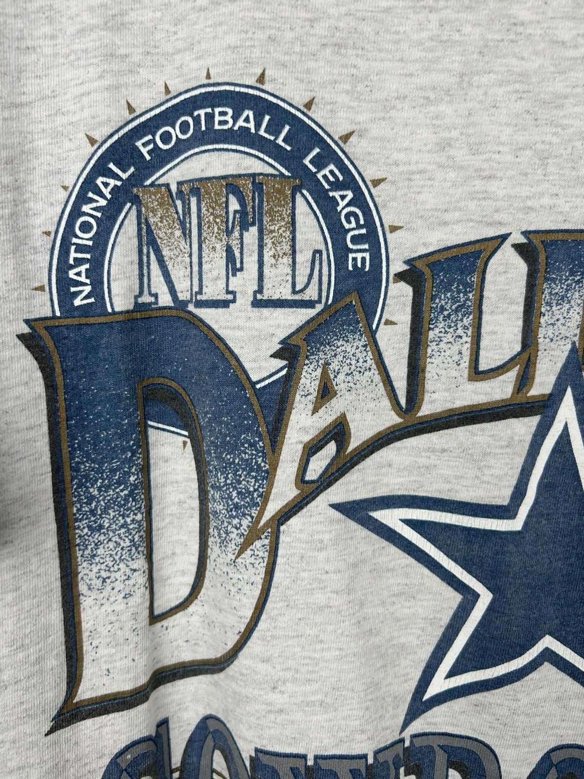 NFL Vintage 90s NFL Dallas Cowboys T-Shirt Size US XL / EU 56 / 4 - 9 Thumbnail