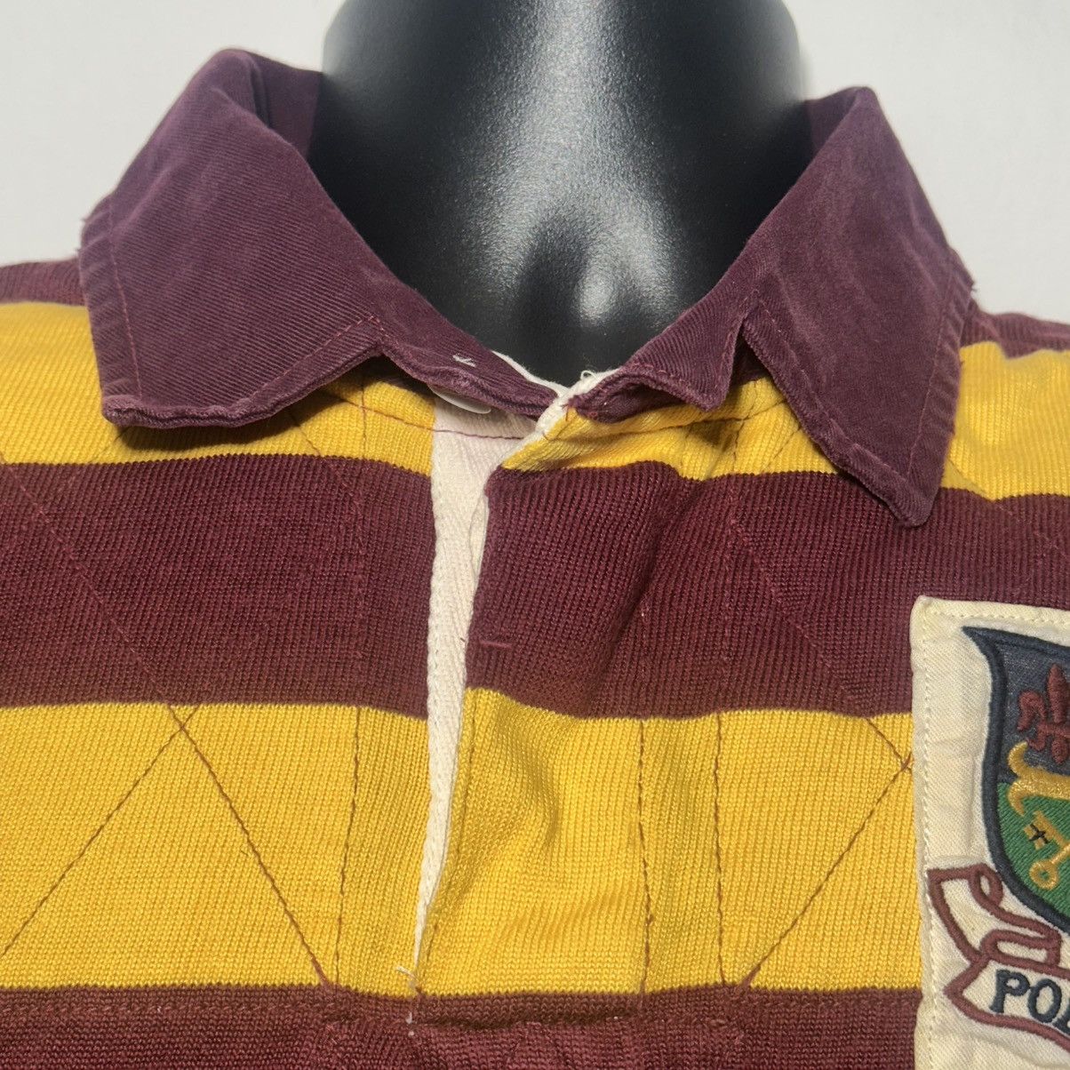 Polo Ralph Lauren Polo Ralph Lauren & Co Rugby Custom Fit Striped Shirt Size US M / EU 48-50 / 2 - 4 Thumbnail