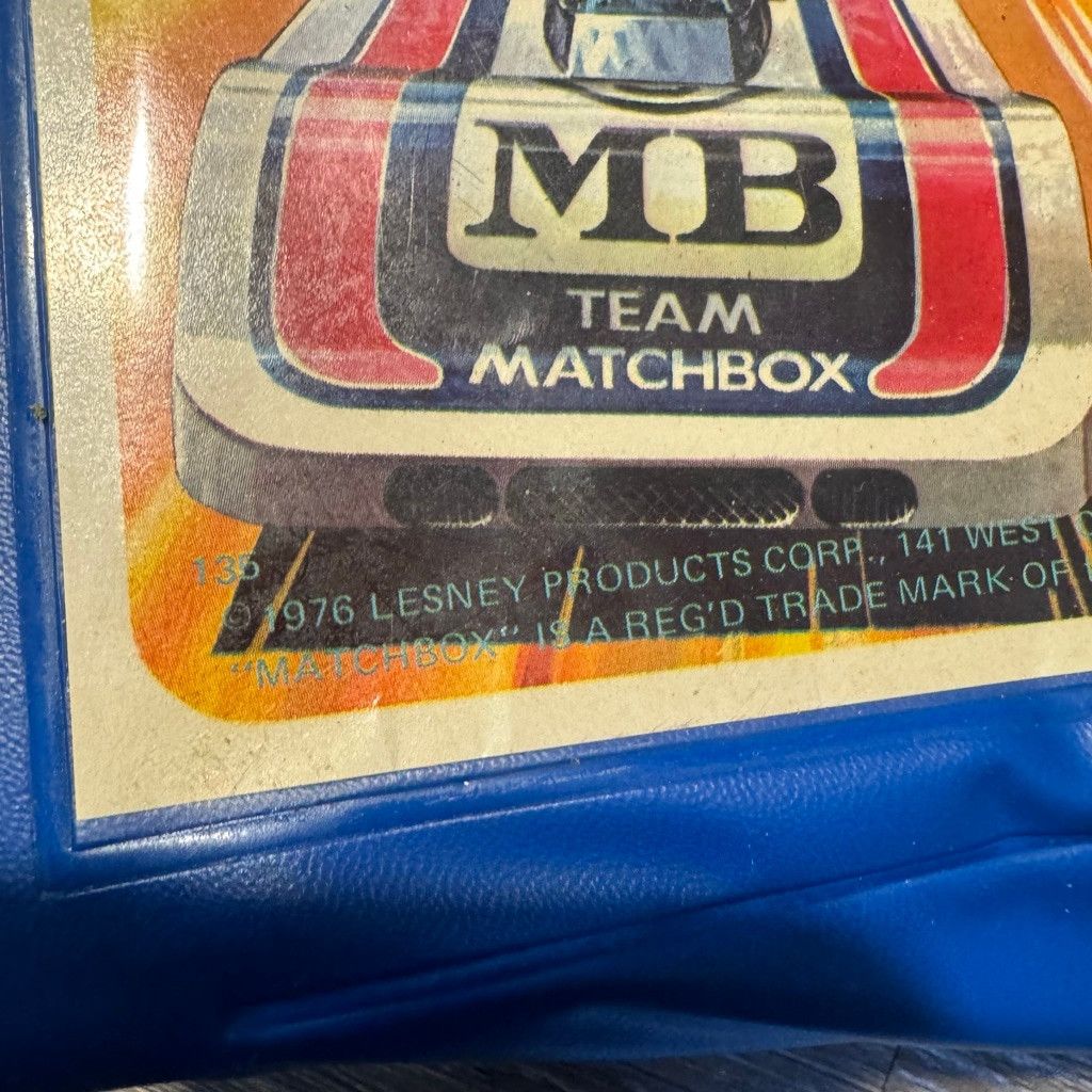 Vintage Vintage 1976 Matchbox Blue Yellow Carry Case One Size Size ONE SIZE - 3 Thumbnail