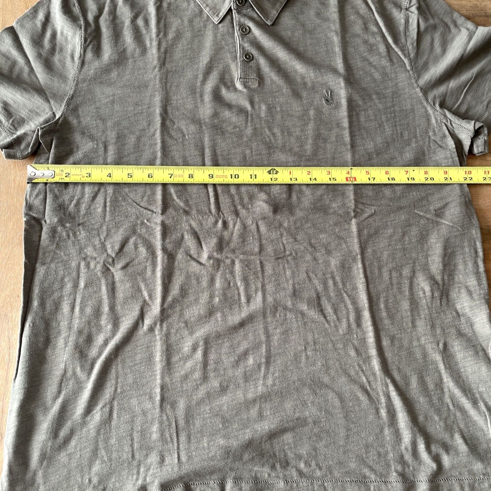 John Varvatos John Varvatos Polo Shirt Mens XL Green Short Sleeve Casual Preppy Polo Shirt Size US XL / EU 56 / 4 - 5 Thumbnail