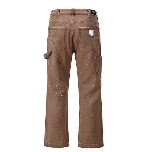 Japanese Brand Paint Splatter Straight Leg Cargo Pants Size US 29 - 2 Thumbnail