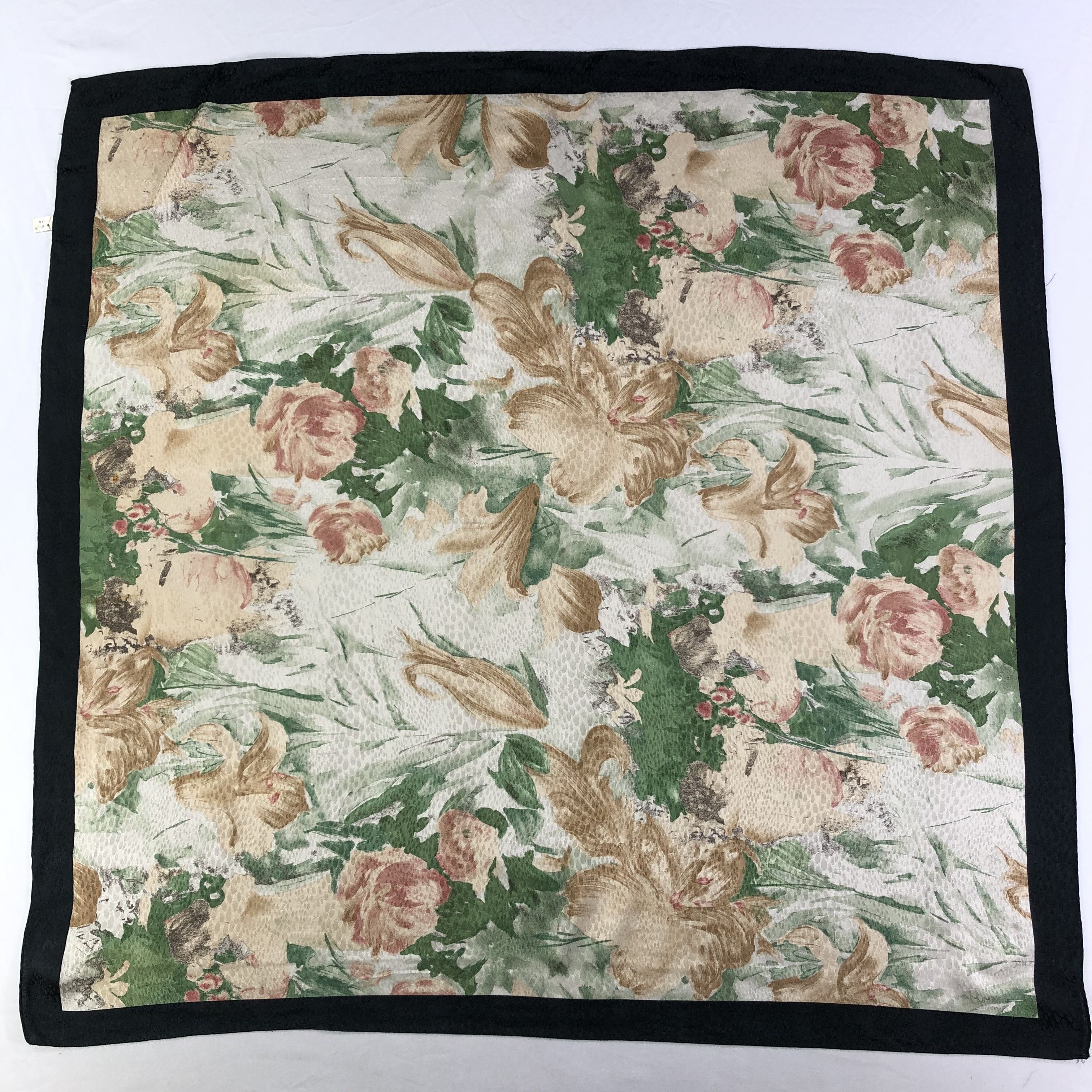 Vintage Vintage Silk Scarf Size ONE SIZE - 2 Thumbnail
