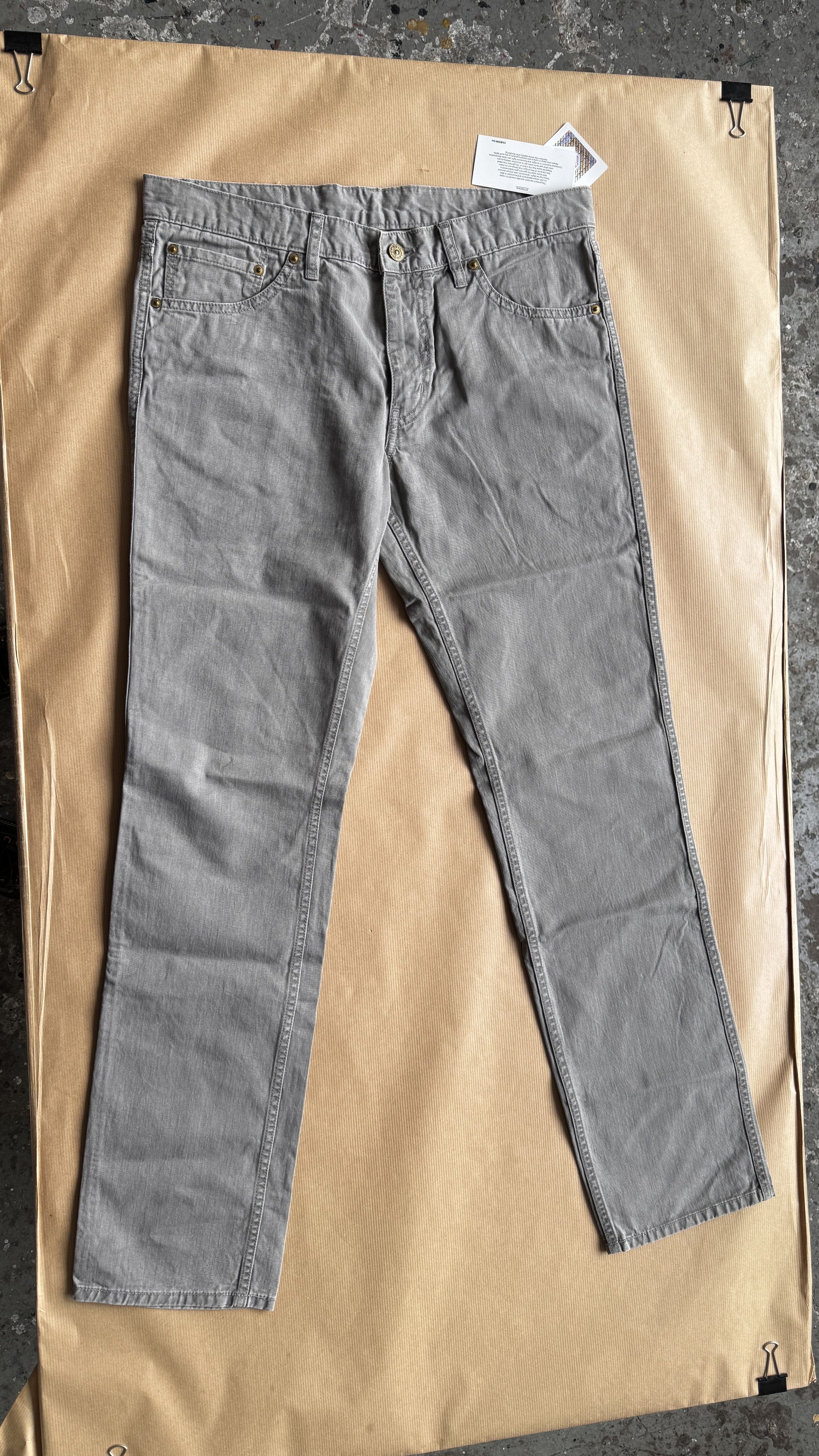 Visvim aa . 2 . BNWT . FLUXUS 04 CHINO DAMAGED . 0113205008013 Size US 32 / EU 48 - 2 Thumbnail