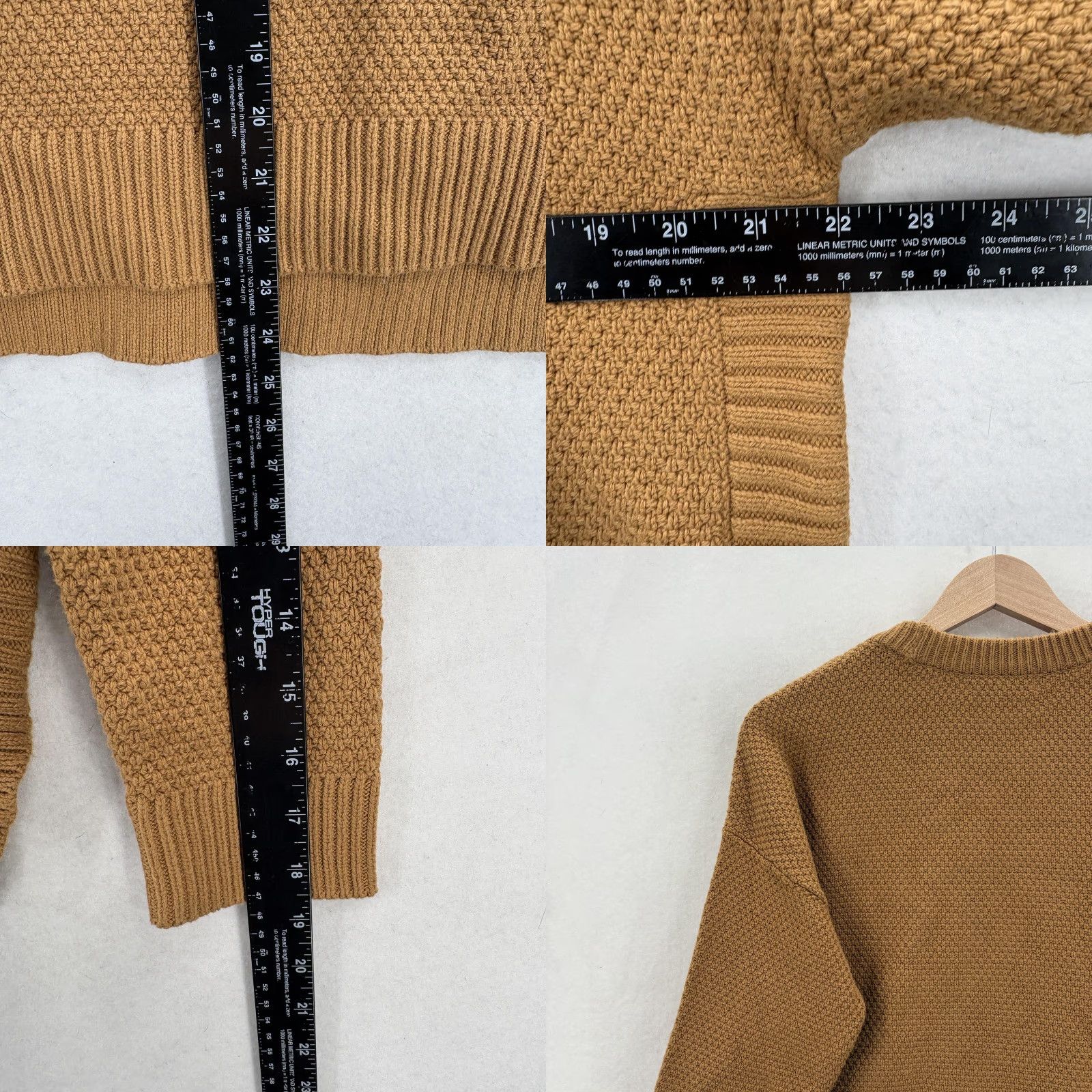 Madewell Madewell Pullover Sweater Womens Large Brown Kristina Ribbed Knit Crew Neck Long Sleeve Solid Vintage No Size L / US 10 / IT 46 - 8 Thumbnail