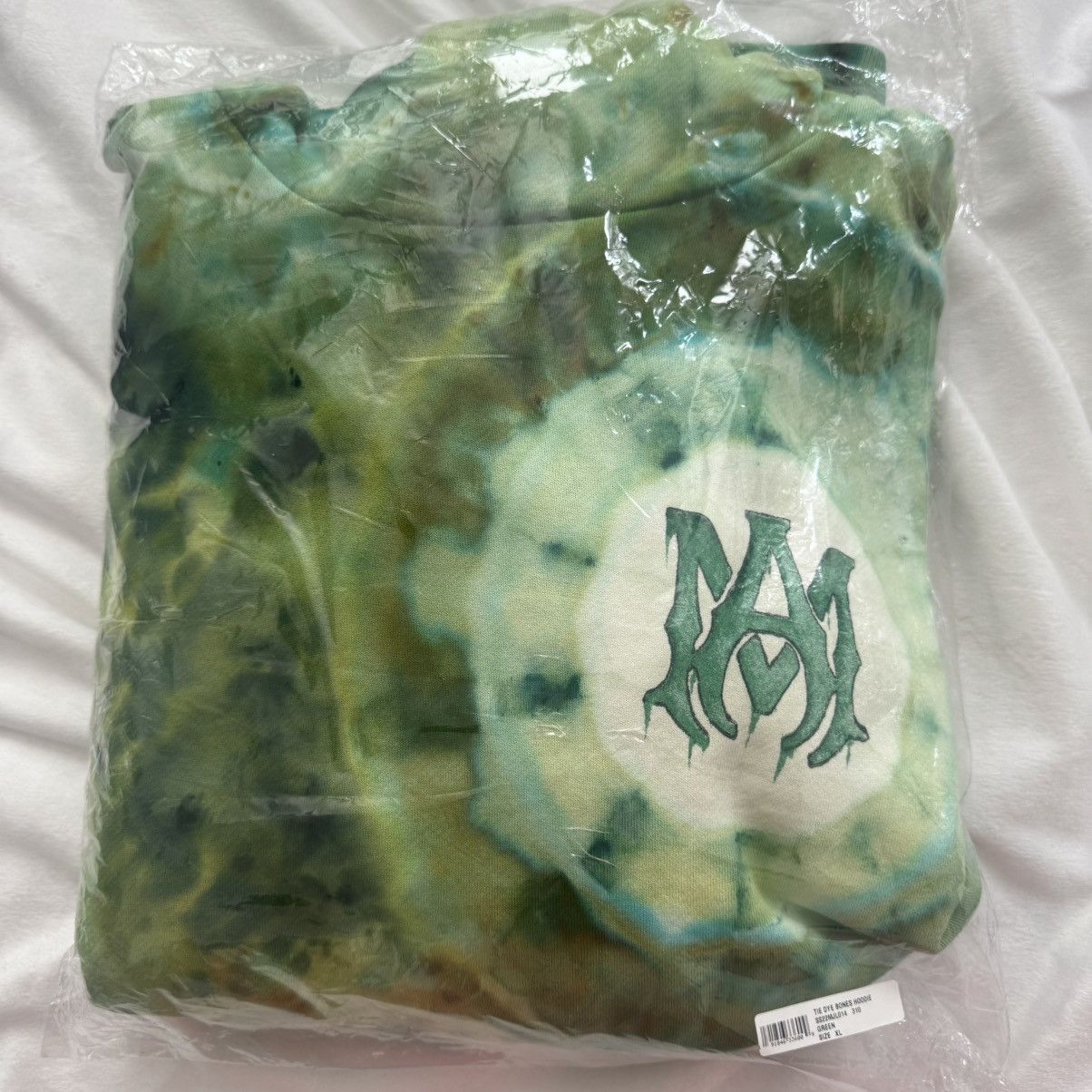 Amiri Amiri Tie Dye Bones Hoodie Size US XL / EU 56 / 4 - 11 Thumbnail