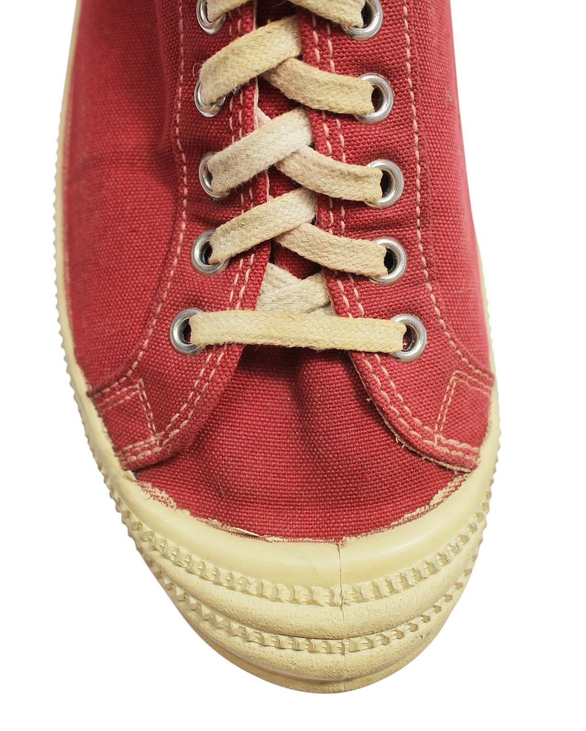 Vintage 1970S VULKAN HEAVY CANVAS SHOES Size US 8.5 / EU 41-42 - 3 Thumbnail