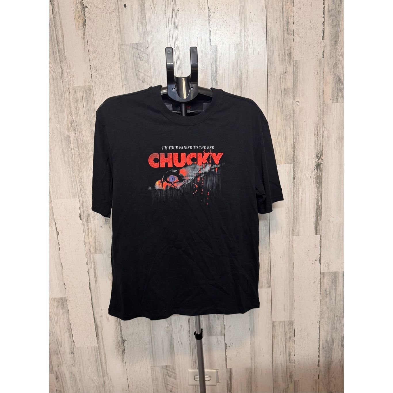 Other Chucky Graphic T-Shirt Men’s Size M Black Horror Movie Tee G Size US M / EU 48-50 / 2 - 1 Thumbnail