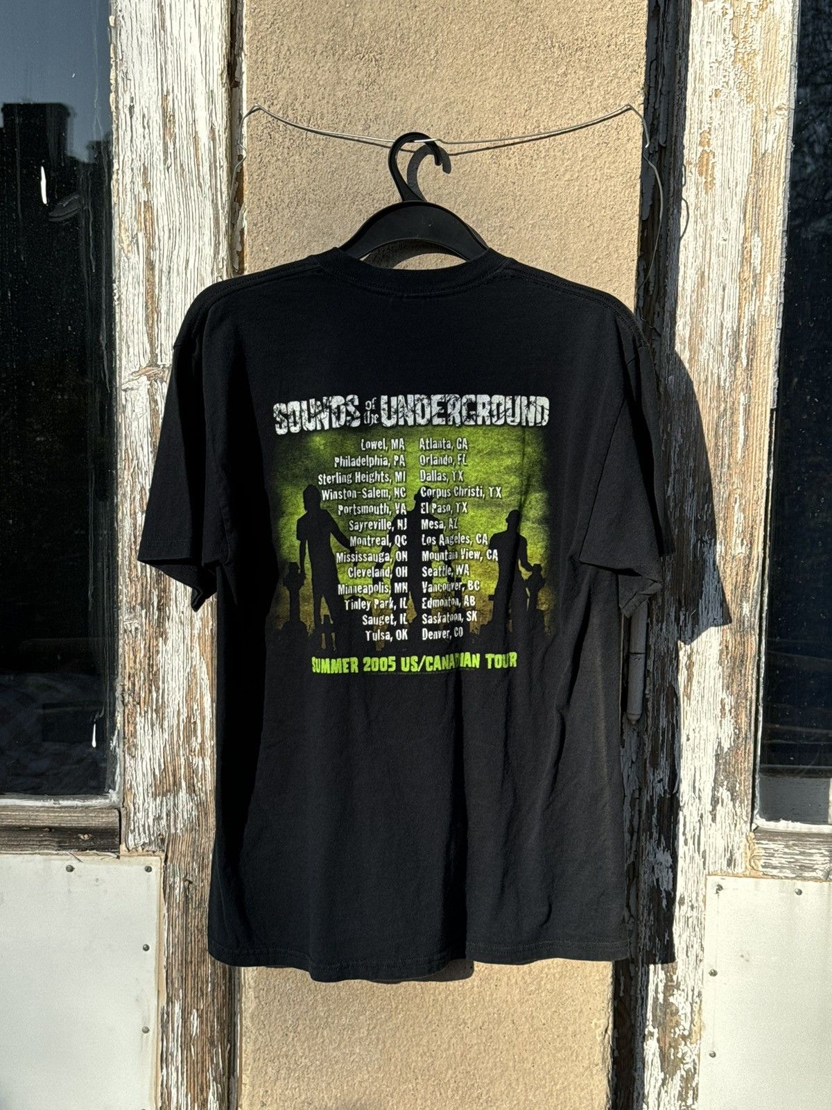 Band Tees × Gildan × Vintage Vintage Sounds Of The Underground 2005 tour tee Size US L / EU 52-54 / 3 - 2 Thumbnail