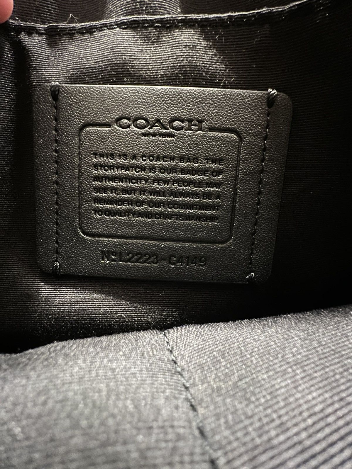 Coach Unisex Mens/Womens Coach Crossbody Bag Size ONE SIZE - 2 Thumbnail