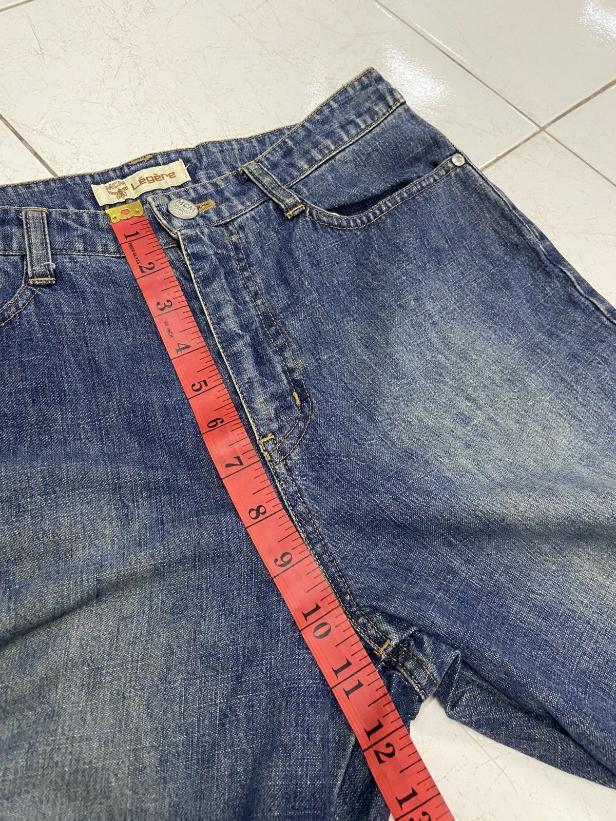 MCM MCM LEGERE STRAIGHT CUT DENIM JEANS Size US 27 - 14 Thumbnail