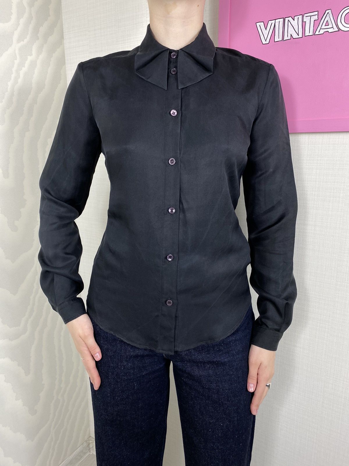 Etro × Vintage Etro 38 Button Up Collared Size S / US 4 / IT 40 - 1 Thumbnail