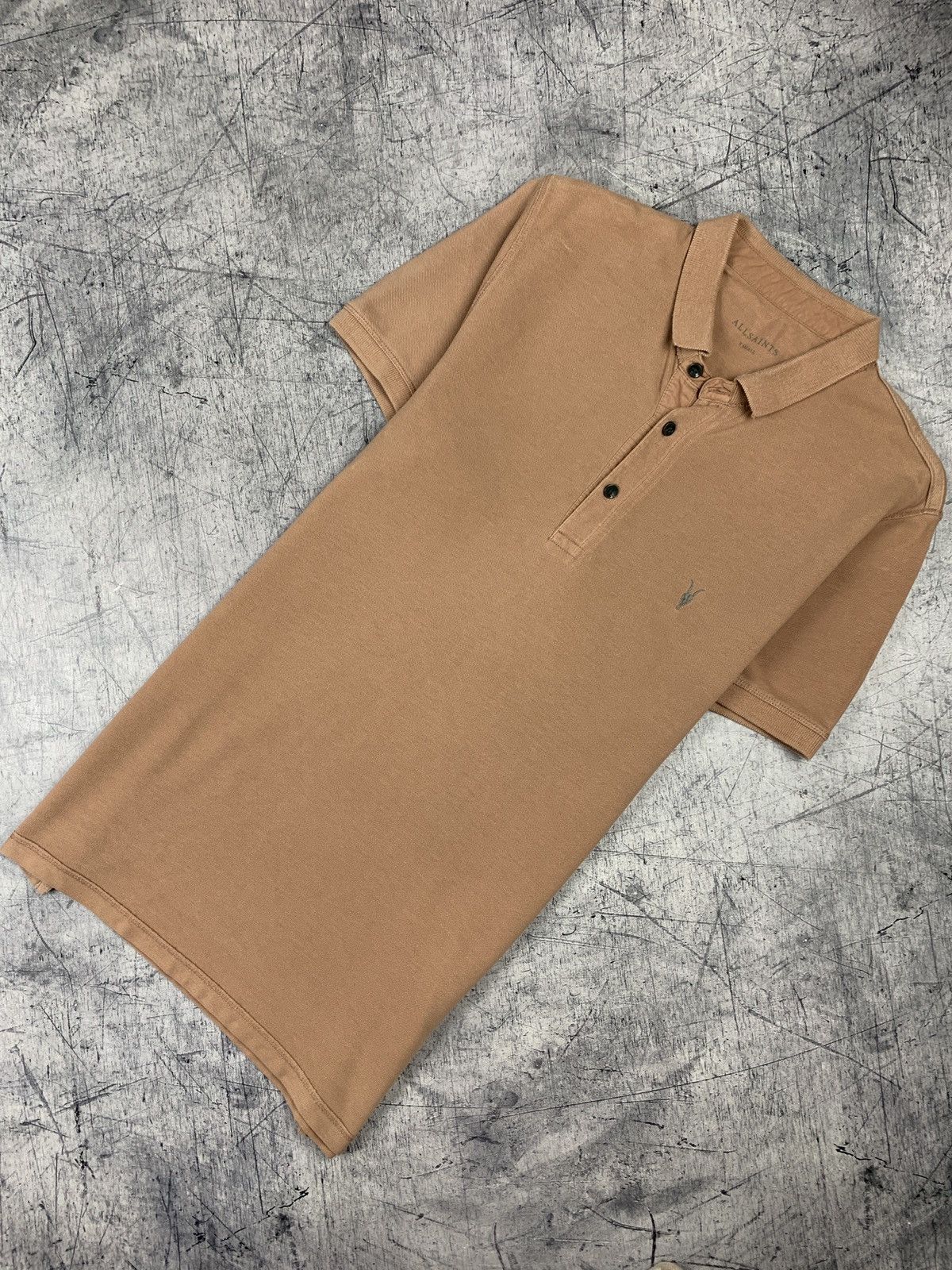 Allsaints Allsaints Reform Polo Shirt Buttons Up embroidered logo y2k Size US XS / EU 42 / 0 - 1 Thumbnail
