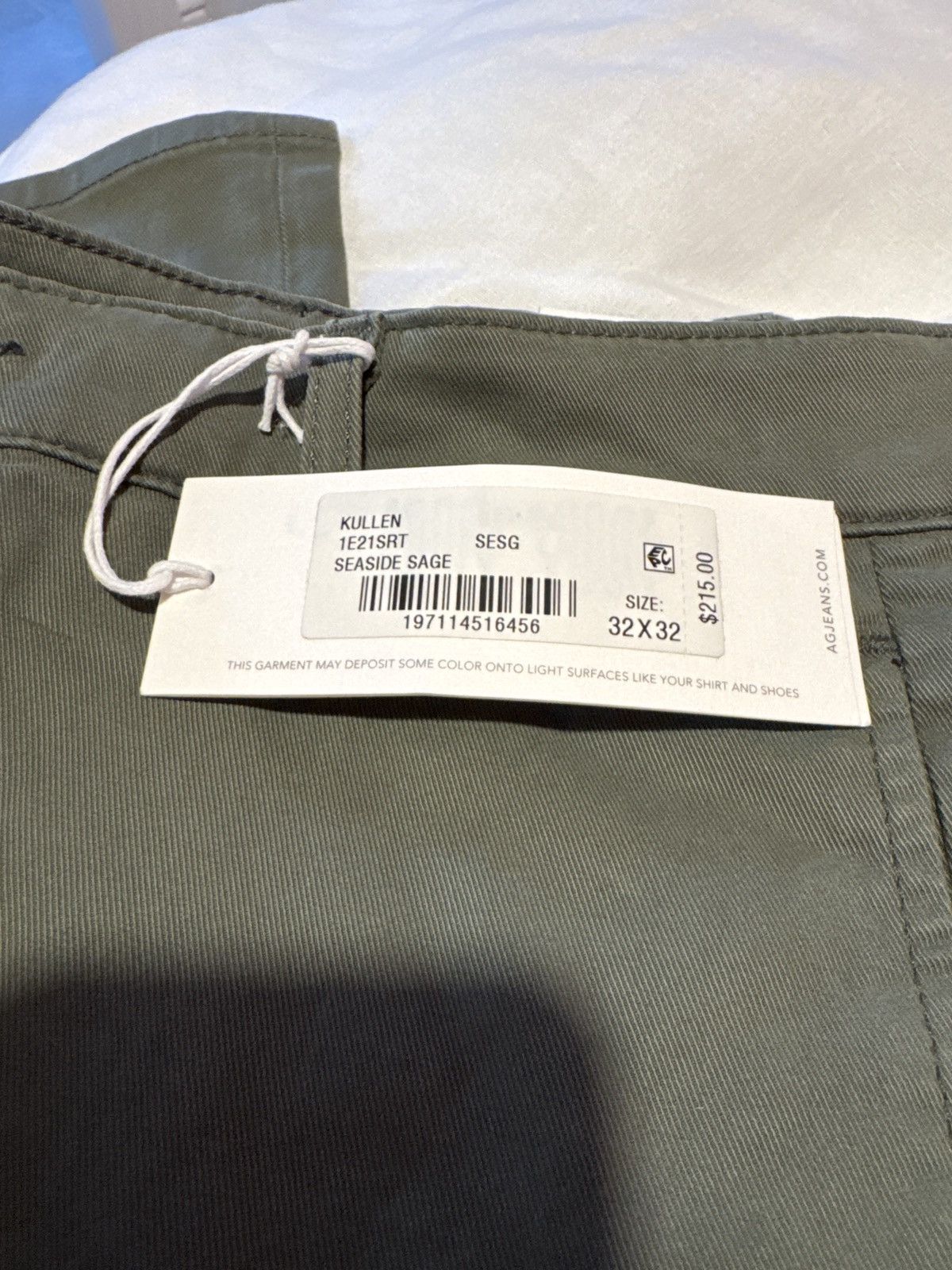 AG Adriano Goldschmied AG ‘seaside sage’ slim trousers Size US 32 / EU 48 - 3 Thumbnail