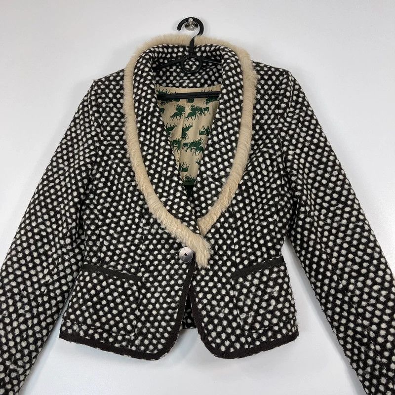 DRYKORN Drykorn Product Women's Blazer Wool Sz 3 Size M / US 6-8 / IT 42-44 - 2 Thumbnail