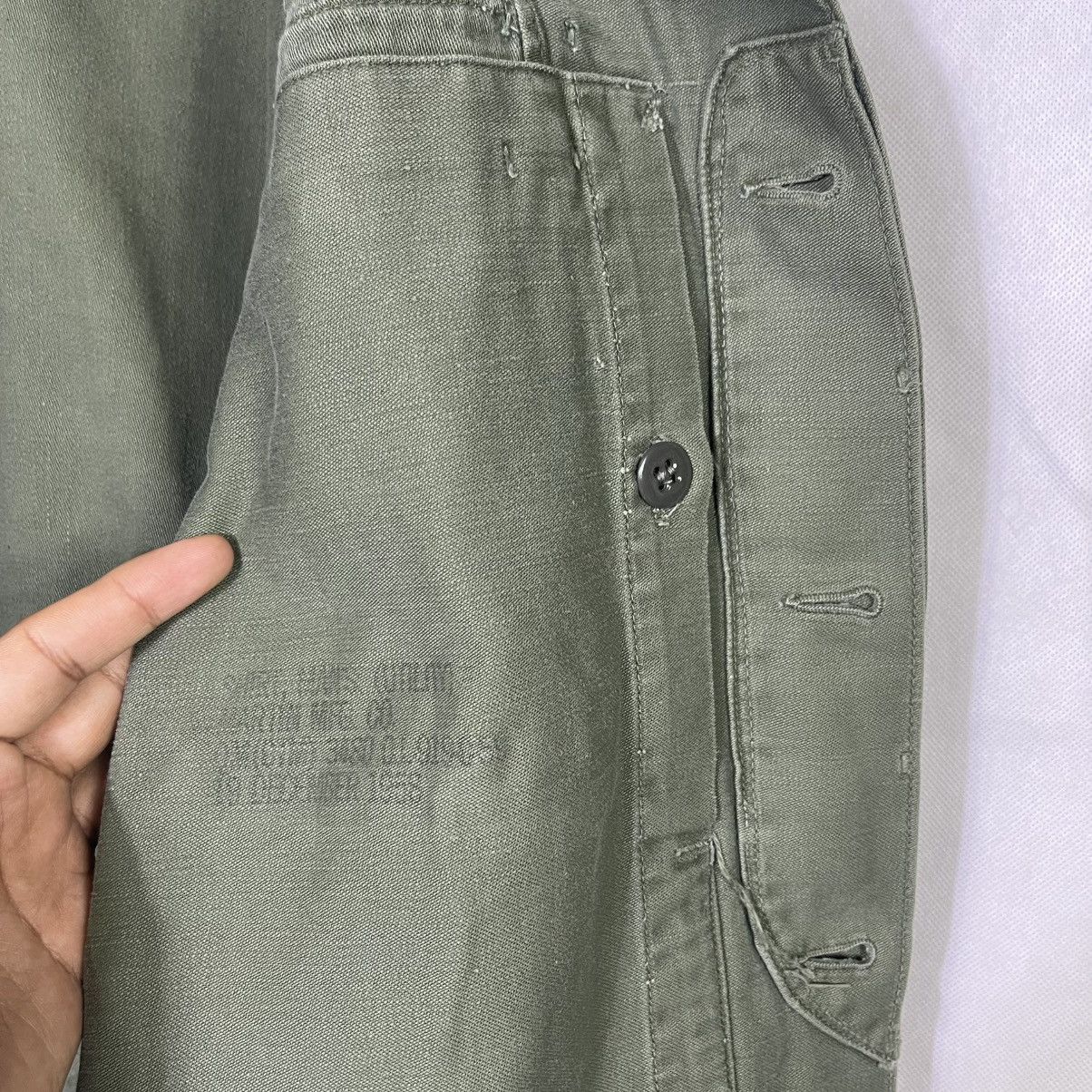 Vintage Vintage 50s USMC P-1958 Vietnam War Utility Shirt Size US S / EU 44-46 / 1 - 7 Thumbnail
