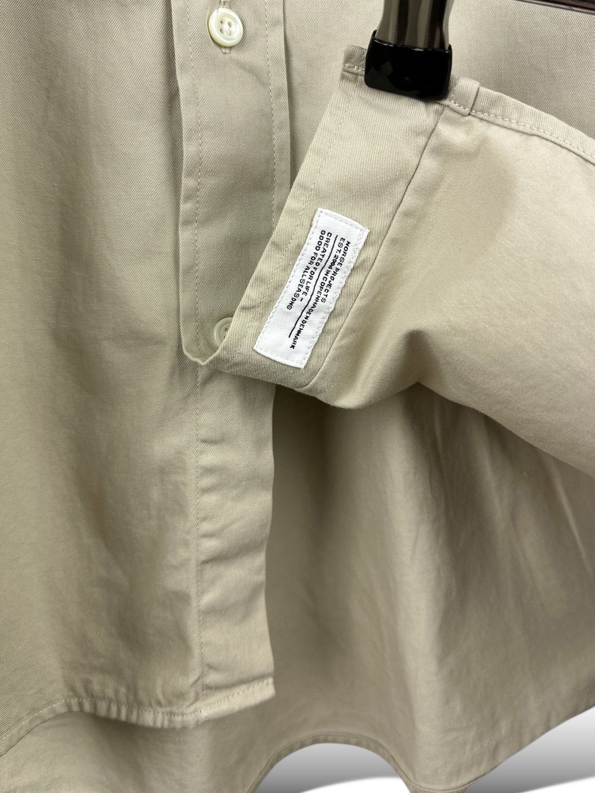Norse Projects Norse Projects Osvald Twill Shirt Long Sleeve Button Up Size US L / EU 52-54 / 3 - 8 Thumbnail