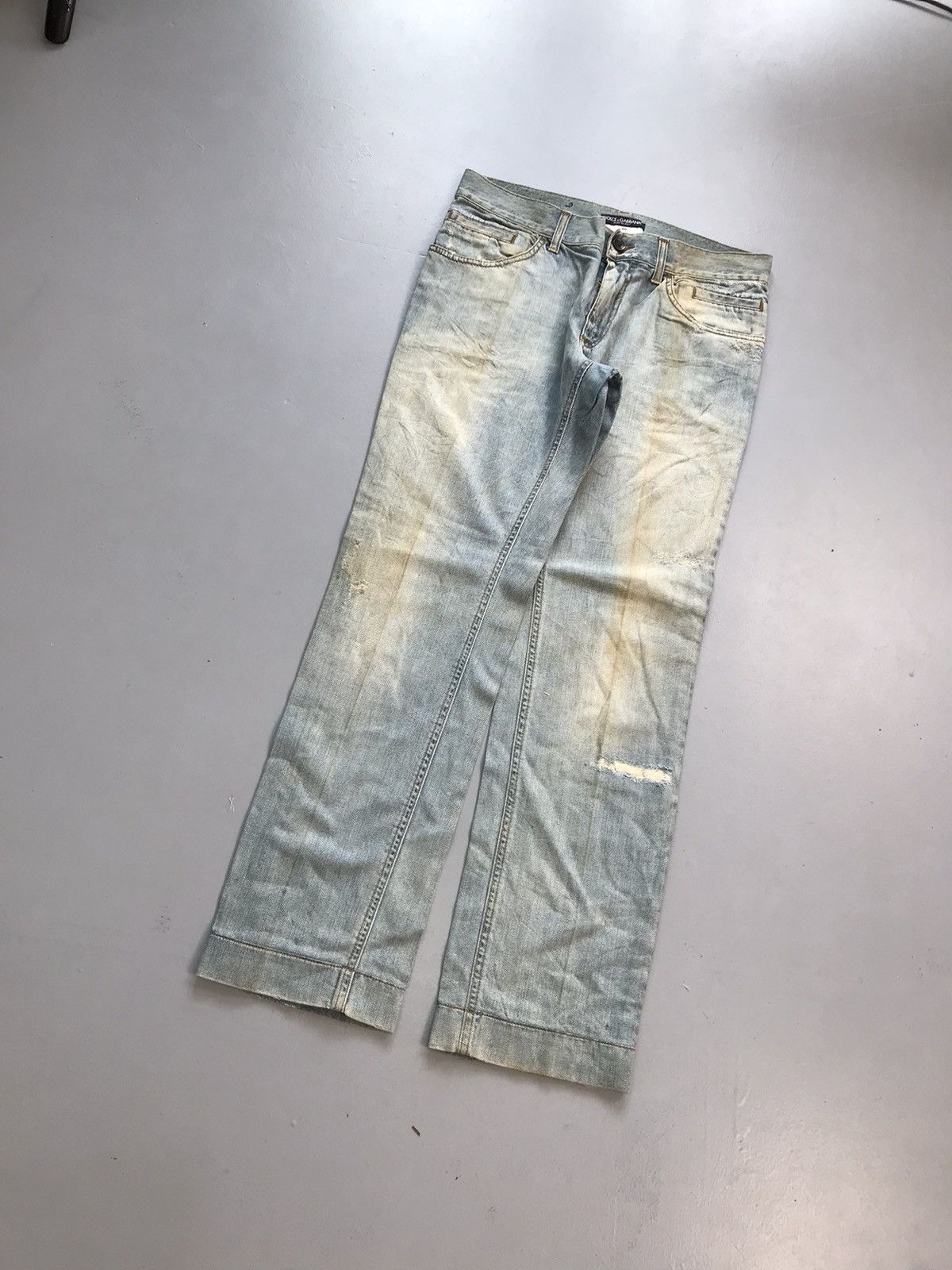 Dolce & Gabbana Vintage dolce & gabbana dusty denim Size US 33 - 3 Thumbnail