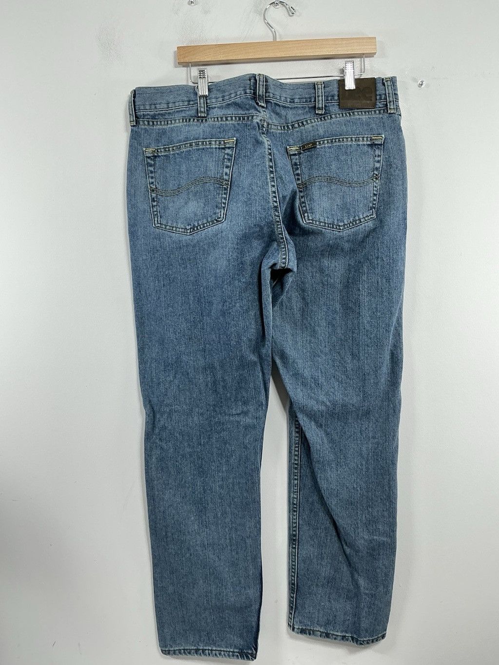 Lee Men's Lee Regular Fit Blue Jeans 38x32 Straight Size US 38 / EU 54 - 2 Thumbnail