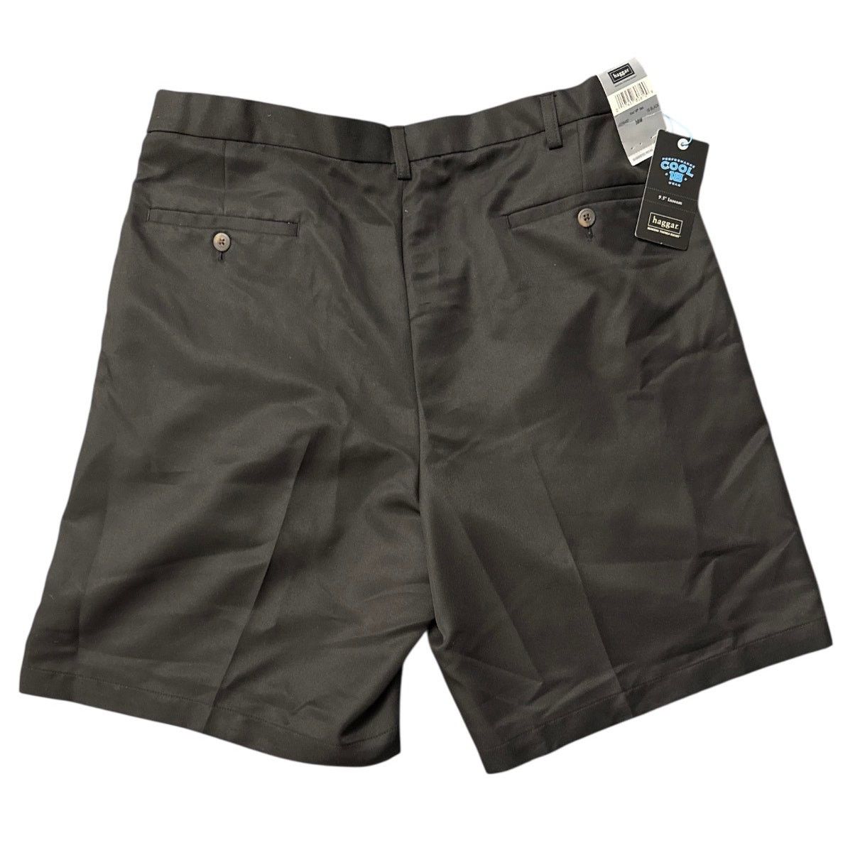 Haggar Haggar Cool 18 Pleated Performance Shorts 38 9.5” Inseam NWT Size US 38 / EU 54 - 2 Thumbnail