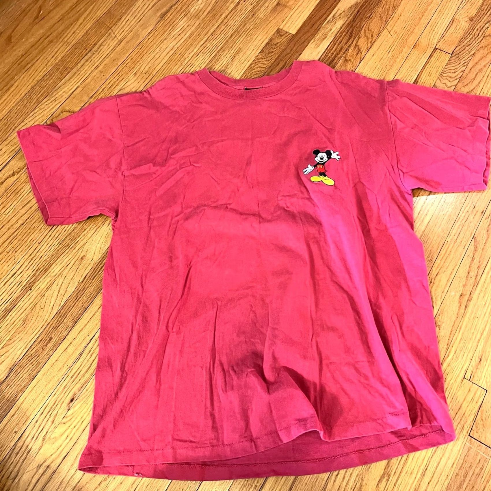 Mickey & Co. VINTAGE Mickey Shirt Minneapolis Graphic Red L Mens Large Single Stitch Tshirt Size US L / EU 52-54 / 3 - 5 Thumbnail