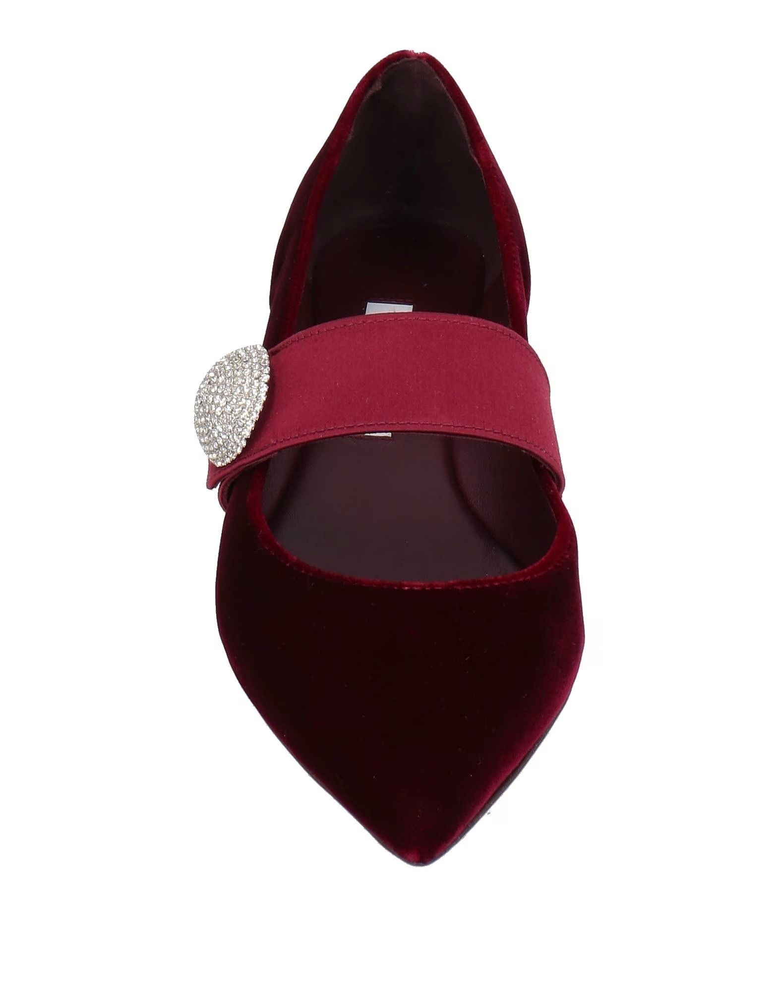 Aquazzura o1srvl11e1024 Flats in Red Size US 10 / IT 40 - 3 Thumbnail