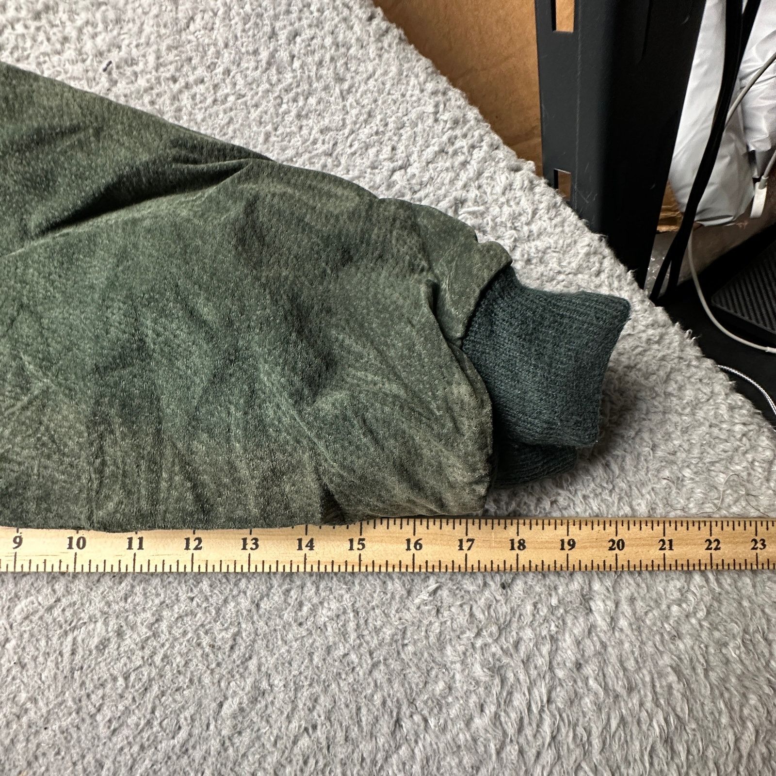Other Vintage Preswick Moore Green Suede Bomber Jacket Large Size US L / EU 52-54 / 3 - 6 Thumbnail