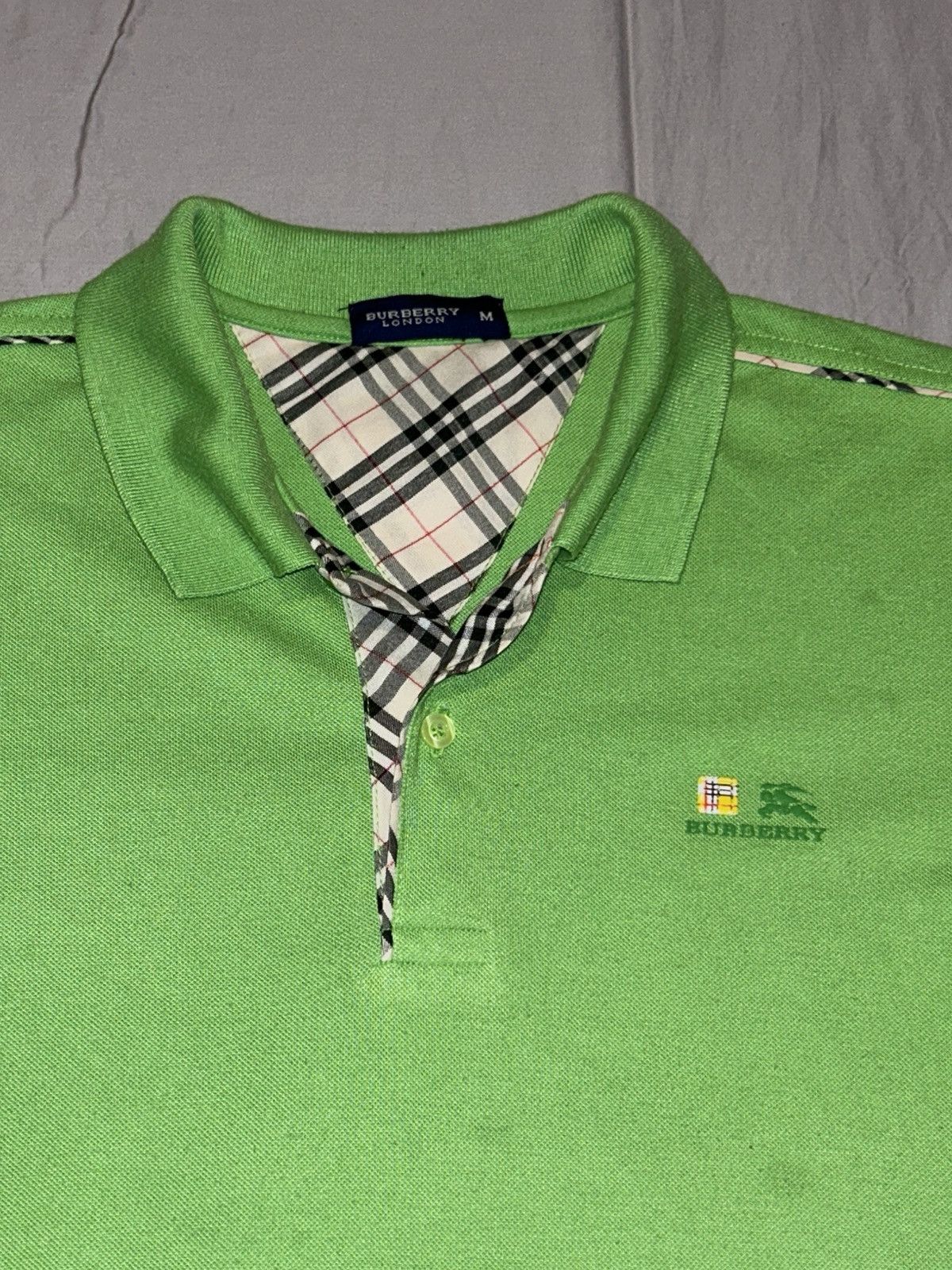 Burberry Vintage burberry polo Size US M / EU 48-50 / 2 - 2 Thumbnail