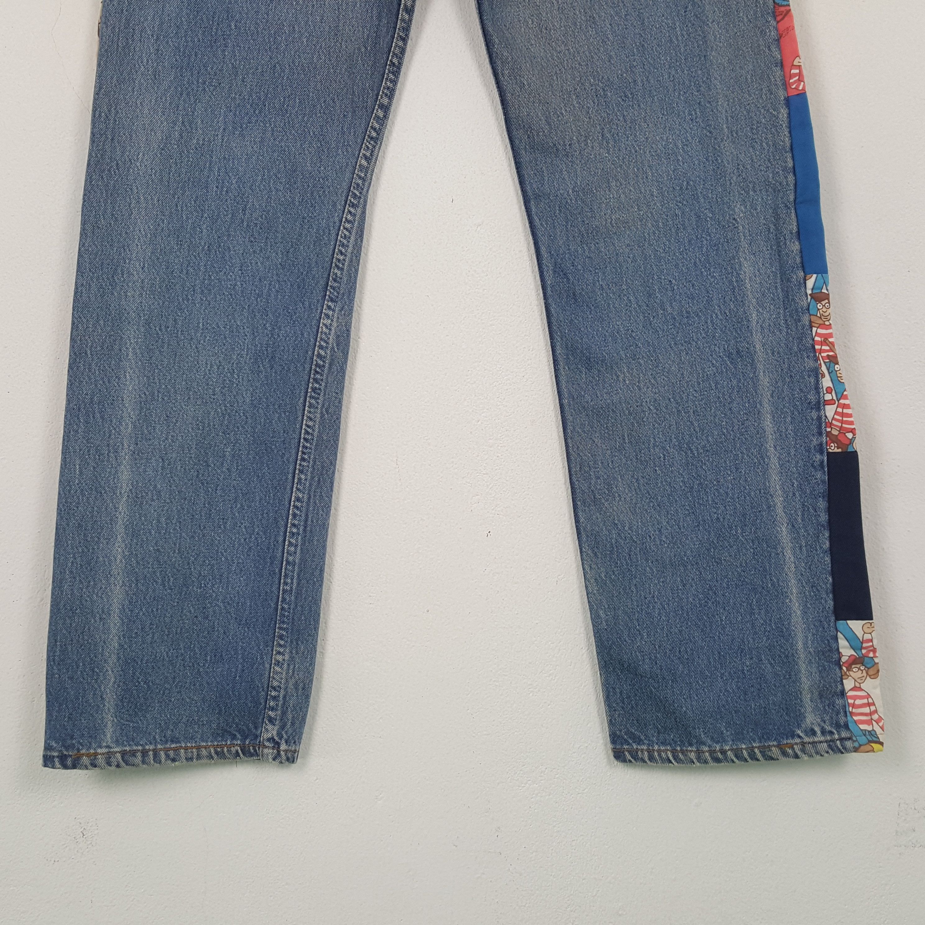 Levi's Levis 501 Streetwear Fashion Style Jeans RR30 Size US 29 - 6 Thumbnail
