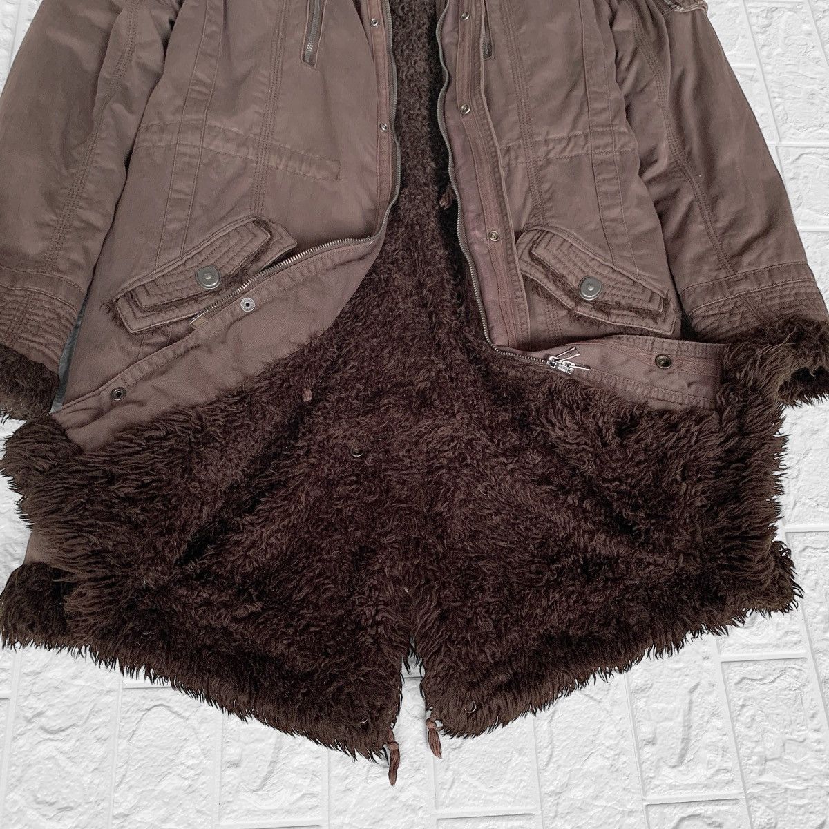 If Six Was Nine × In The Attic In the attic Military parka jacket mink fur lining Nice! Size US M / EU 48-50 / 2 - 8 Thumbnail