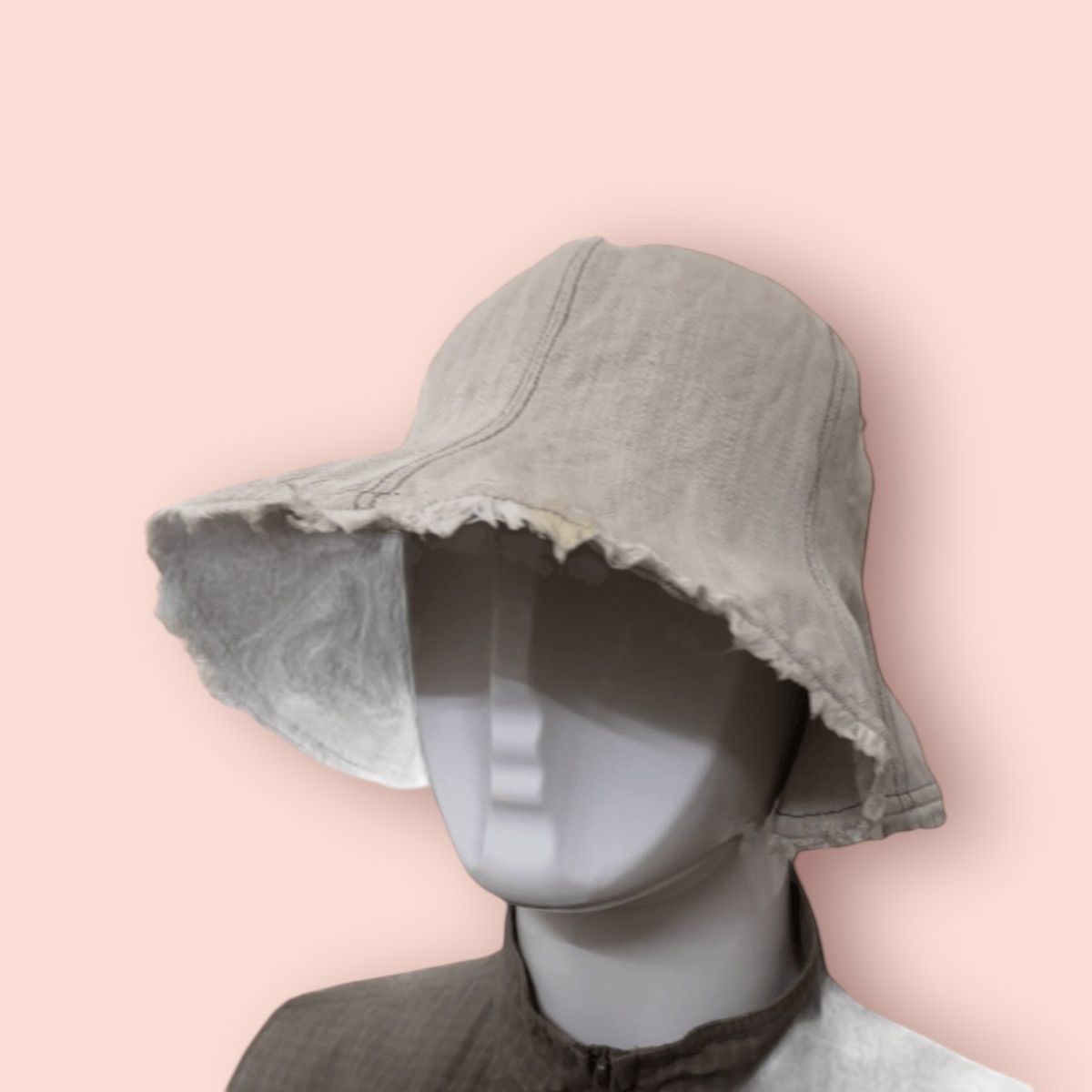 Other RARE DENIM BUCKET HAT JAPAN DESIGNER Size ONE SIZE - 1 Thumbnail