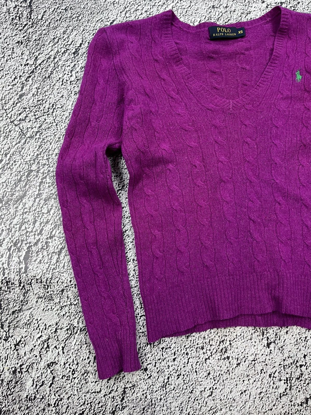 Polo Ralph Lauren VERY RARE POLO RALPH LAUREN SWEATER KNIT LUXURY JAPAN STYLE Size XS / US 0-2 / IT 36-38 - 4 Thumbnail